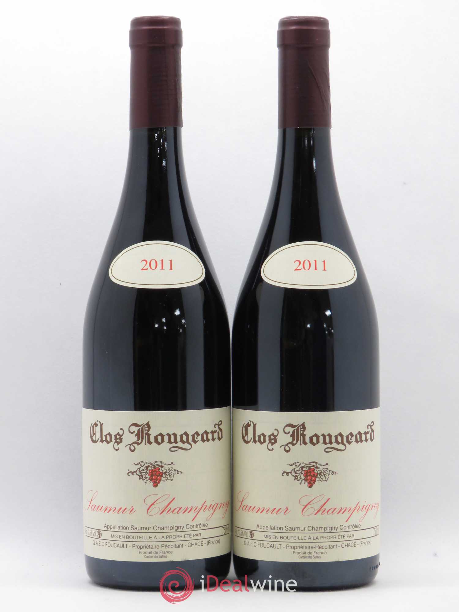 Saumur-Champigny Clos Rougeard 2011 - Lot de 2 bouteilles - 0