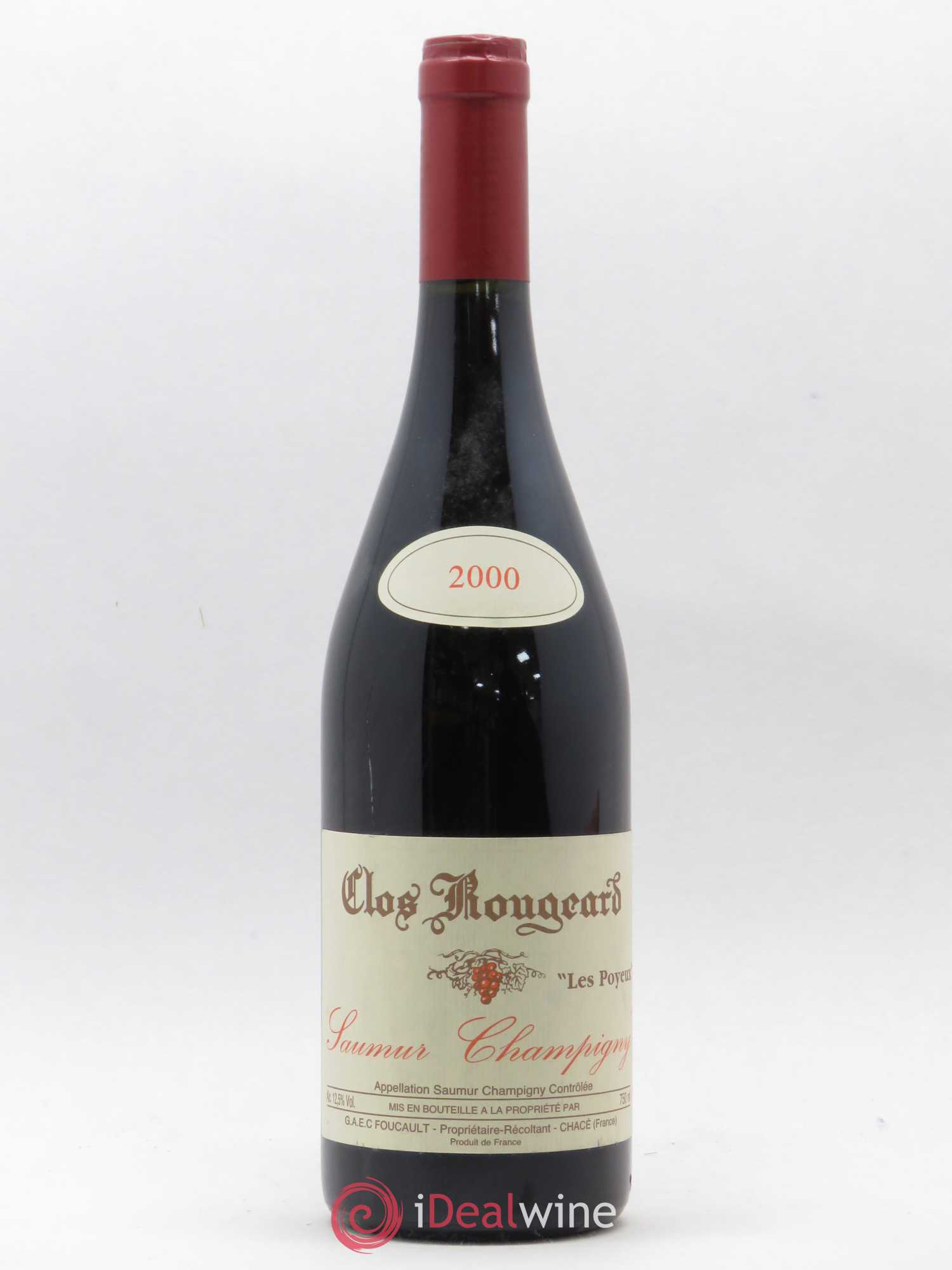 Saumur-Champigny Les Poyeux Clos Rougeard 2000 - Lot de 1 bouteille - 0