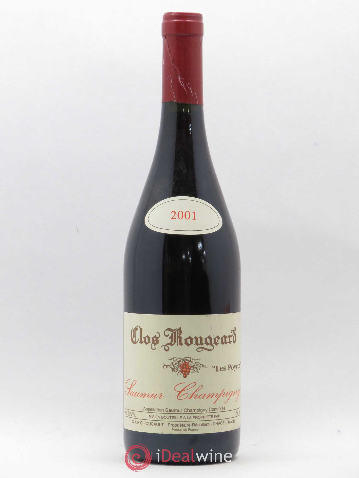 Saumur-Champigny Les Poyeux Clos Rougeard 2001 - Lot de 1 bouteille - 0