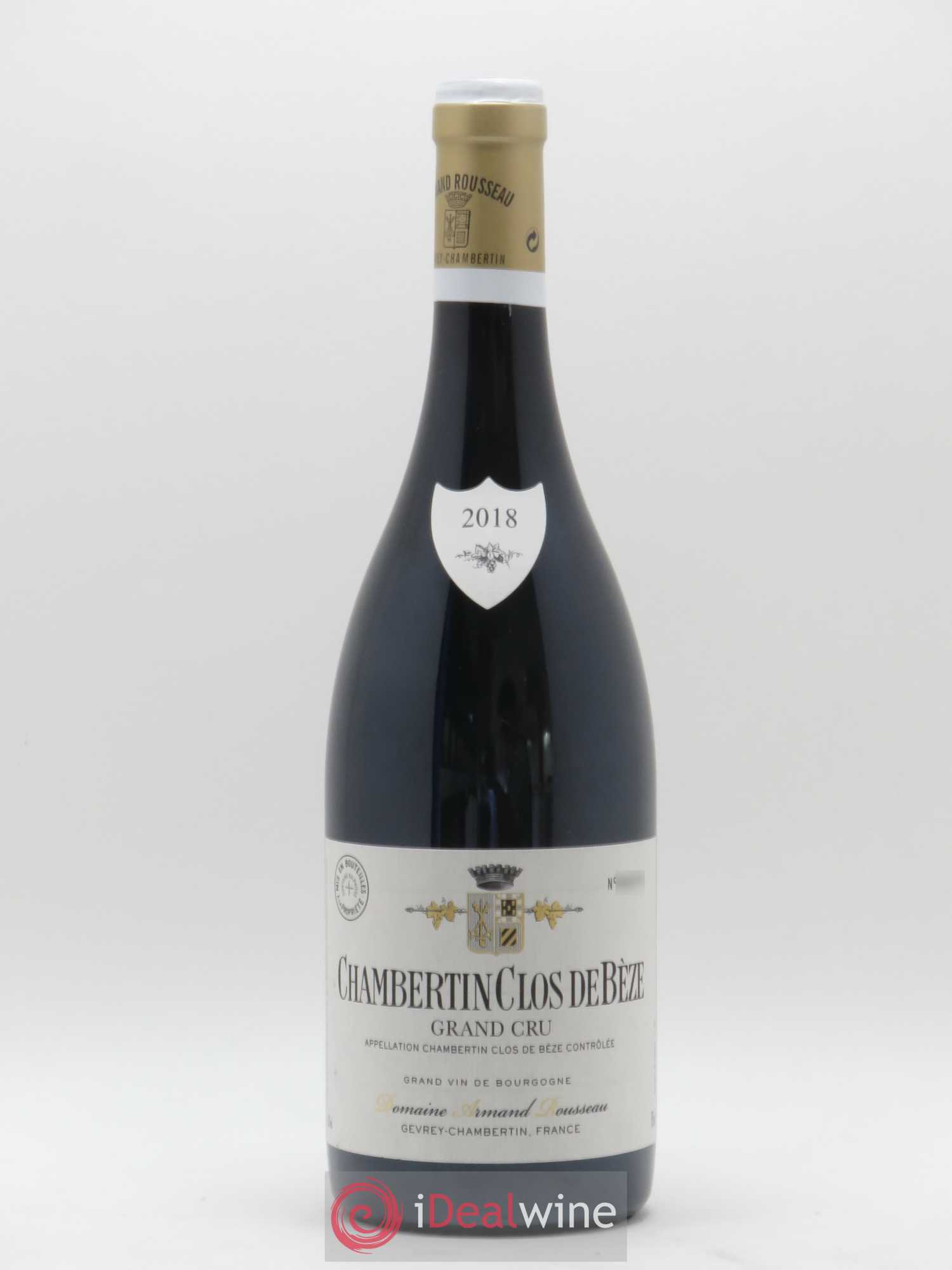 Chambertin Clos de Bèze Grand Cru Armand Rousseau (Domaine) 2018 - Lot de 1 bouteille - 0