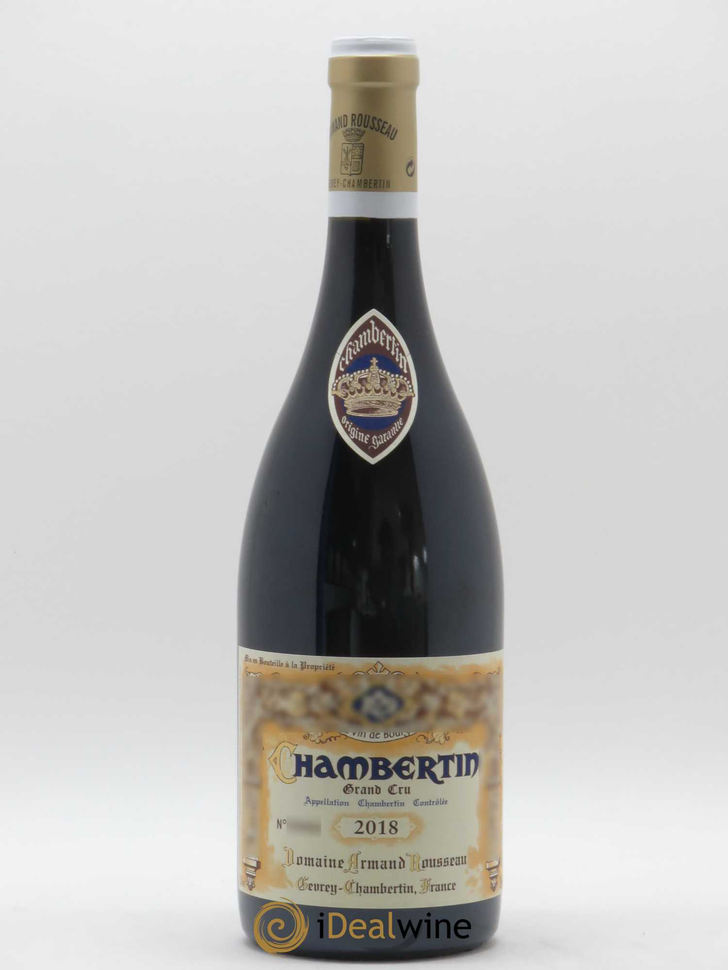 Chambertin Grand Cru Armand Rousseau (Domaine) 2018 - Lot de 1 bouteille - 0