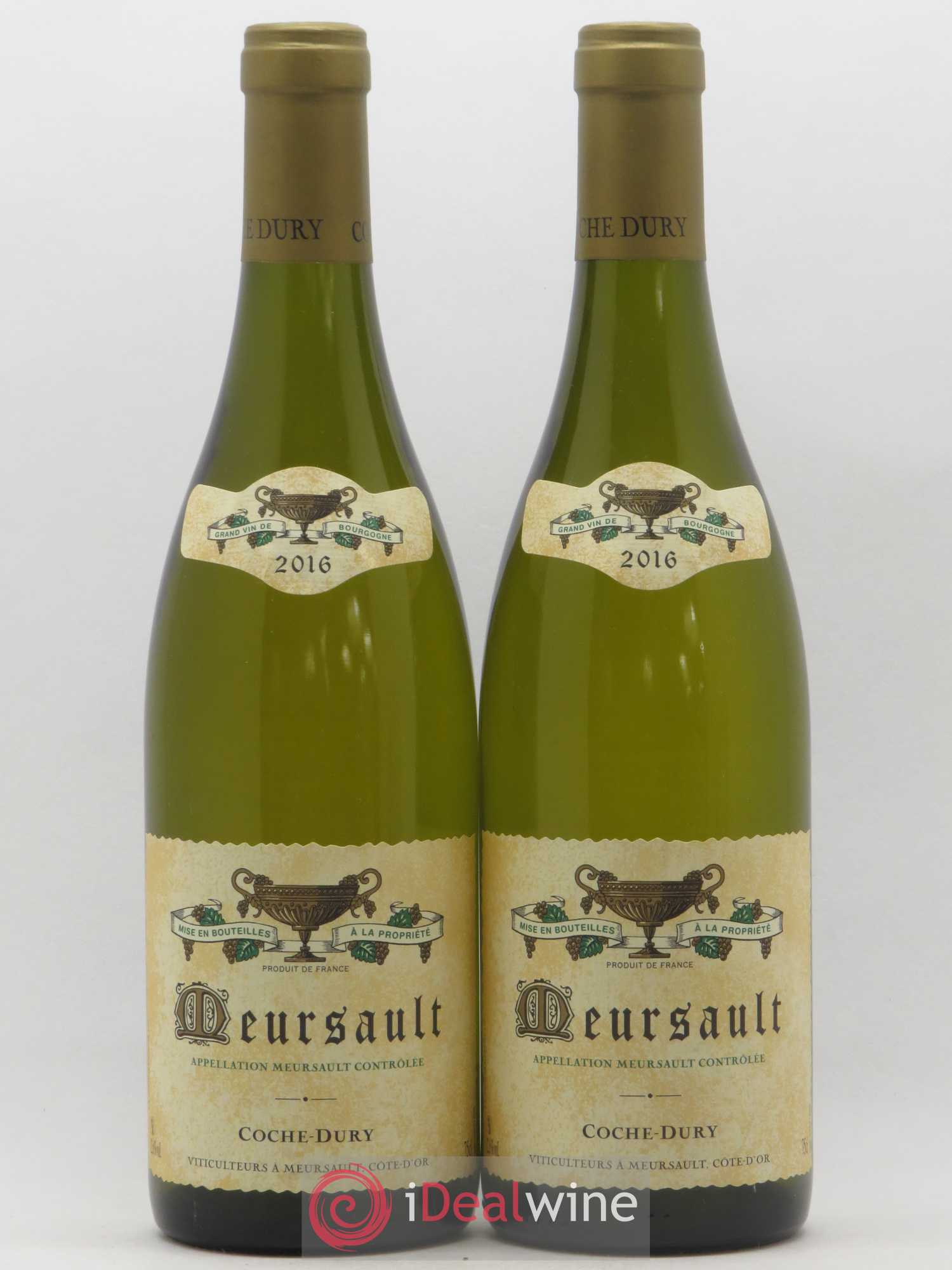 Meursault Coche Dury (Domaine) 2016 - Lot de 2 bouteilles - 0