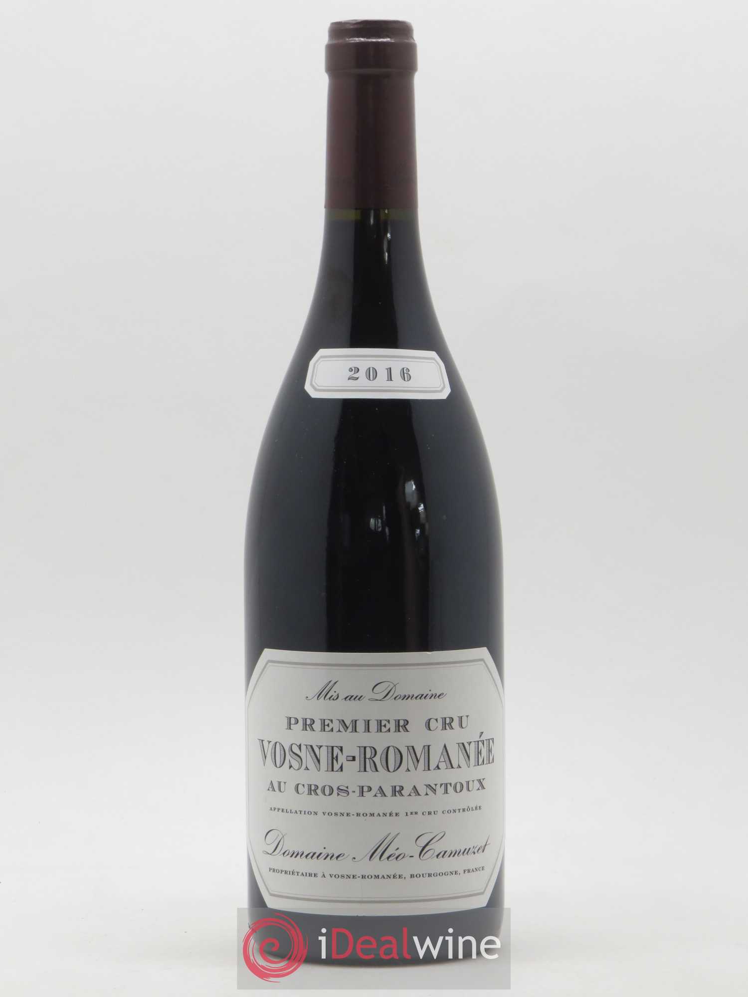 Vosne-Romanée 1er Cru Au Cros Parantoux Méo-Camuzet (Domaine) 2016 - Lot de 1 bouteille - 0