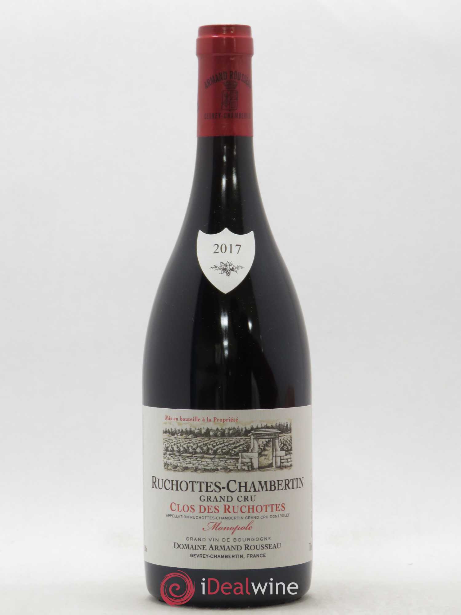 Ruchottes-Chambertin Grand Cru Clos des Ruchottes Armand Rousseau (Domaine) 2017 - Lot de 1 bouteille - 0