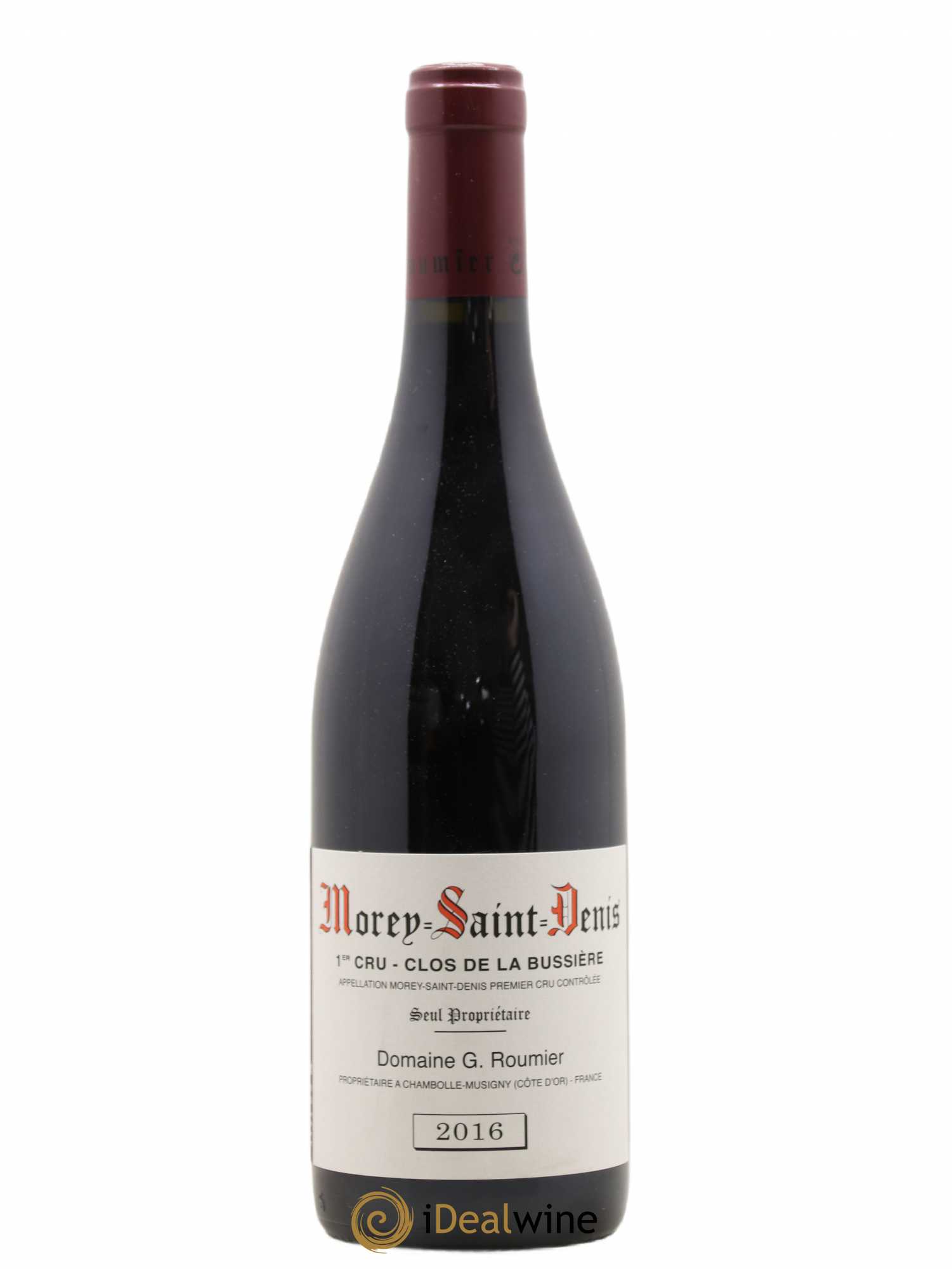 Morey-Saint-Denis 1er Cru Clos de la Bussière Georges Roumier (Domaine) 2016 - Lot de 1 bouteille - 0