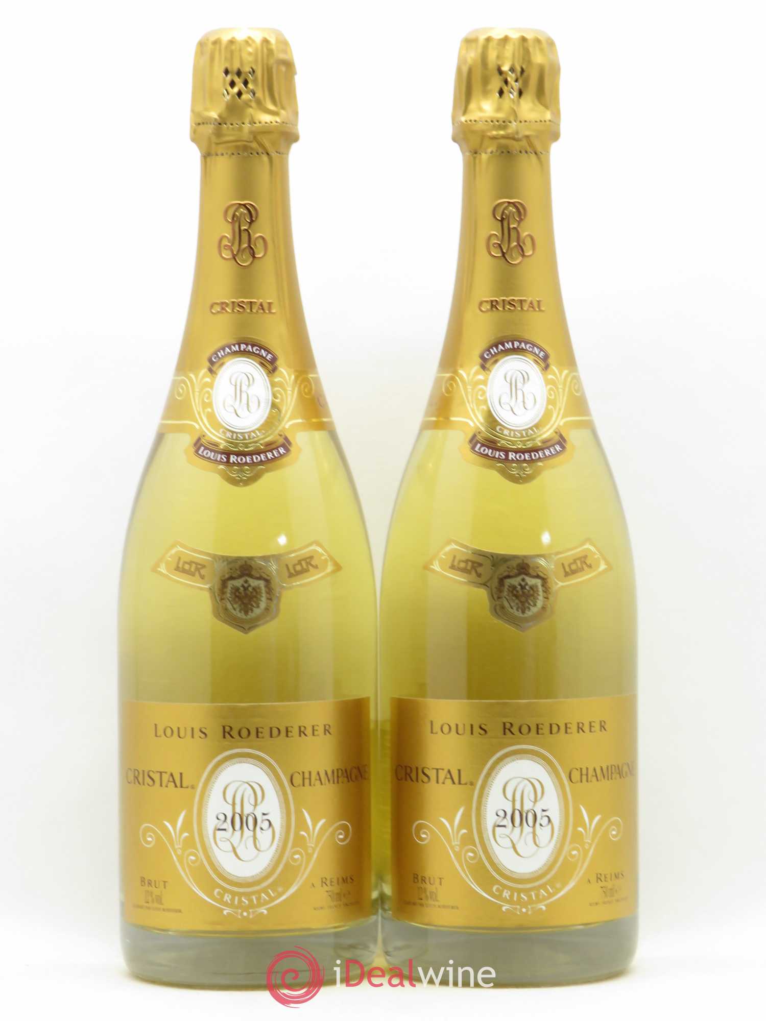 Cristal Louis Roederer 2005 - Lot de 2 bouteilles - 0