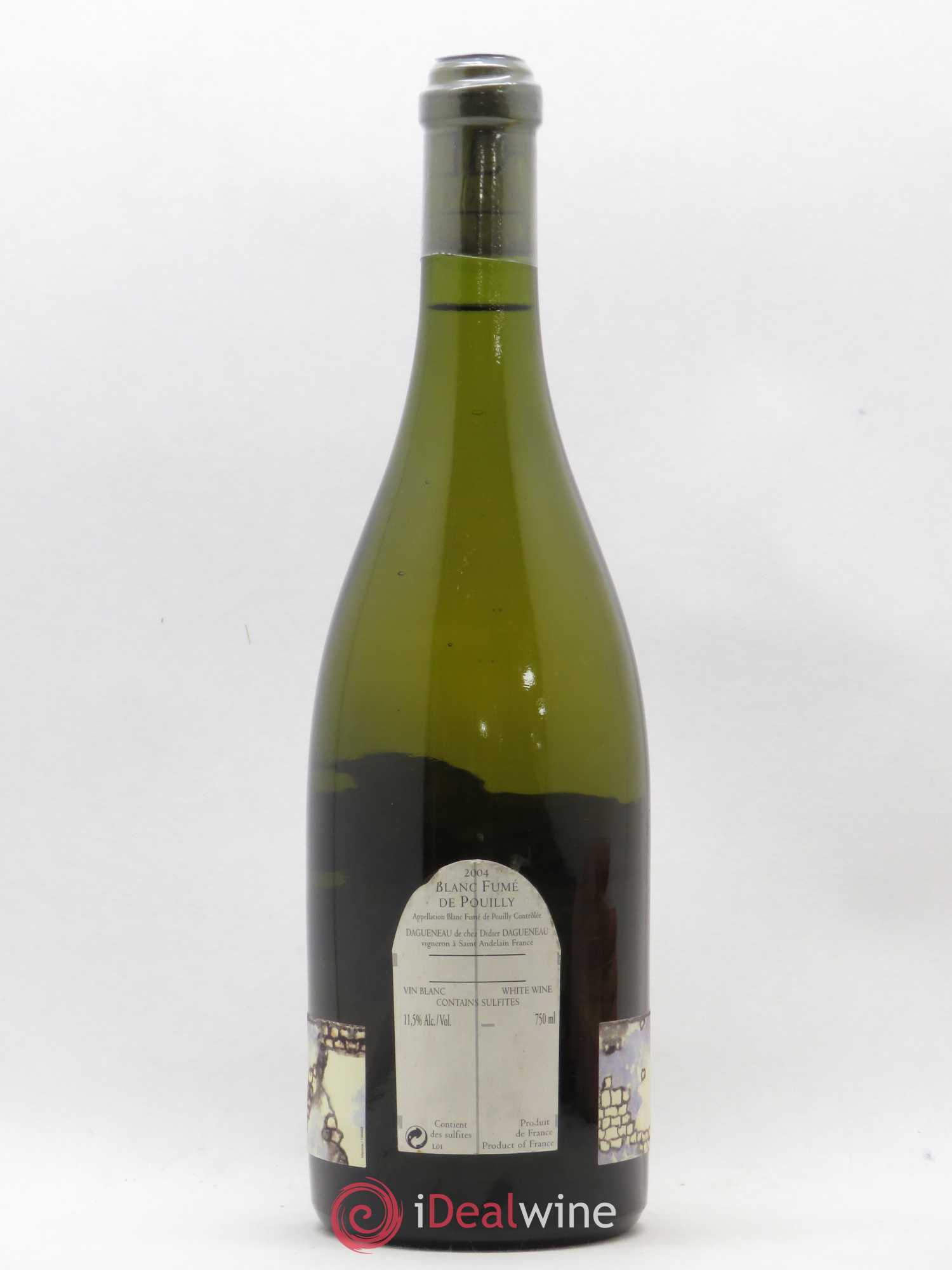 Pouilly-Fumé Clos du Calvaire Dagueneau (Domaine Didier - Louis-Benjamin) 2004 - Lot de 1 bouteille - 1