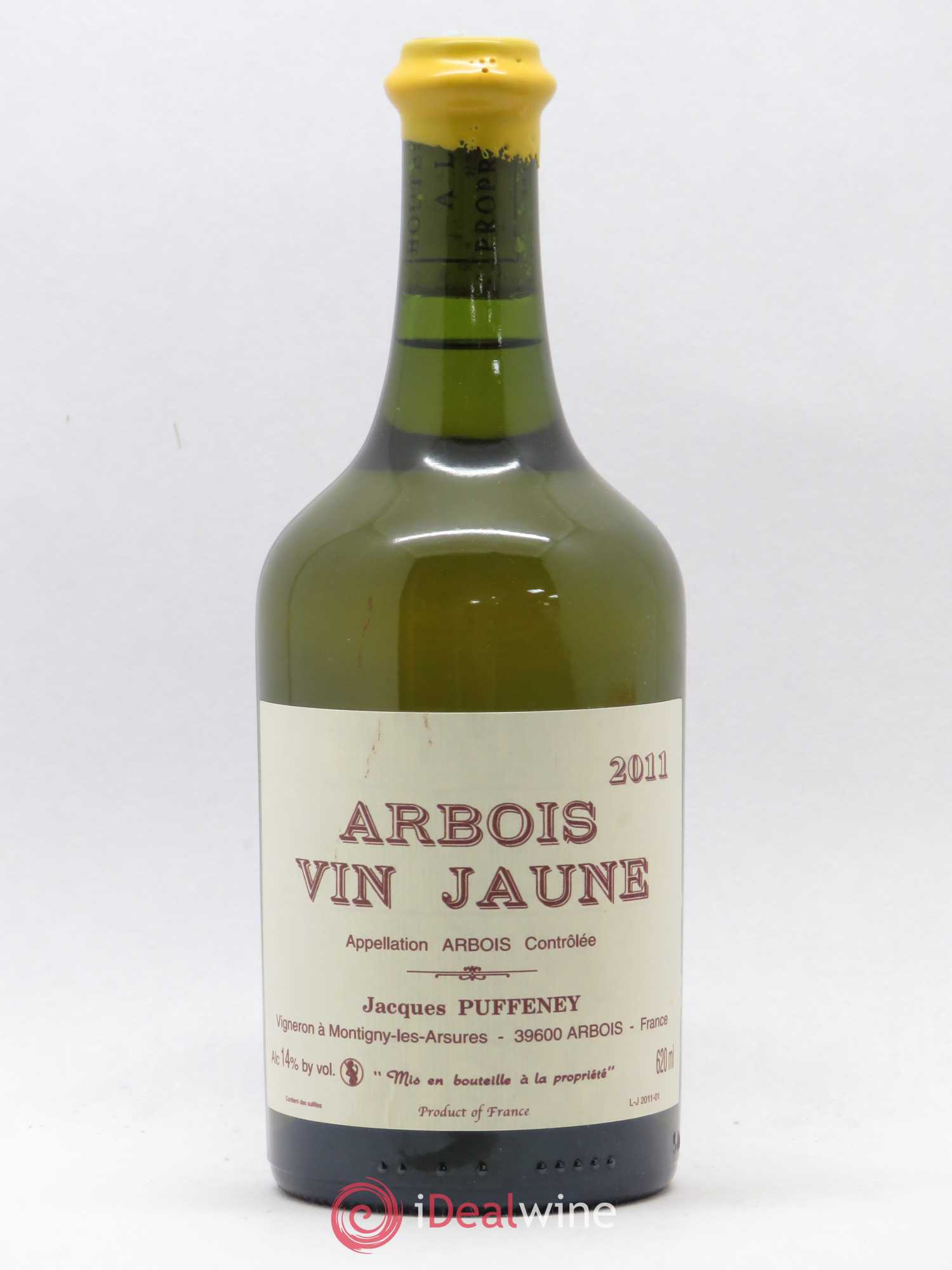 Arbois Vin Jaune Jacques Puffeney 2011 - Lot de 1 bouteille - 0