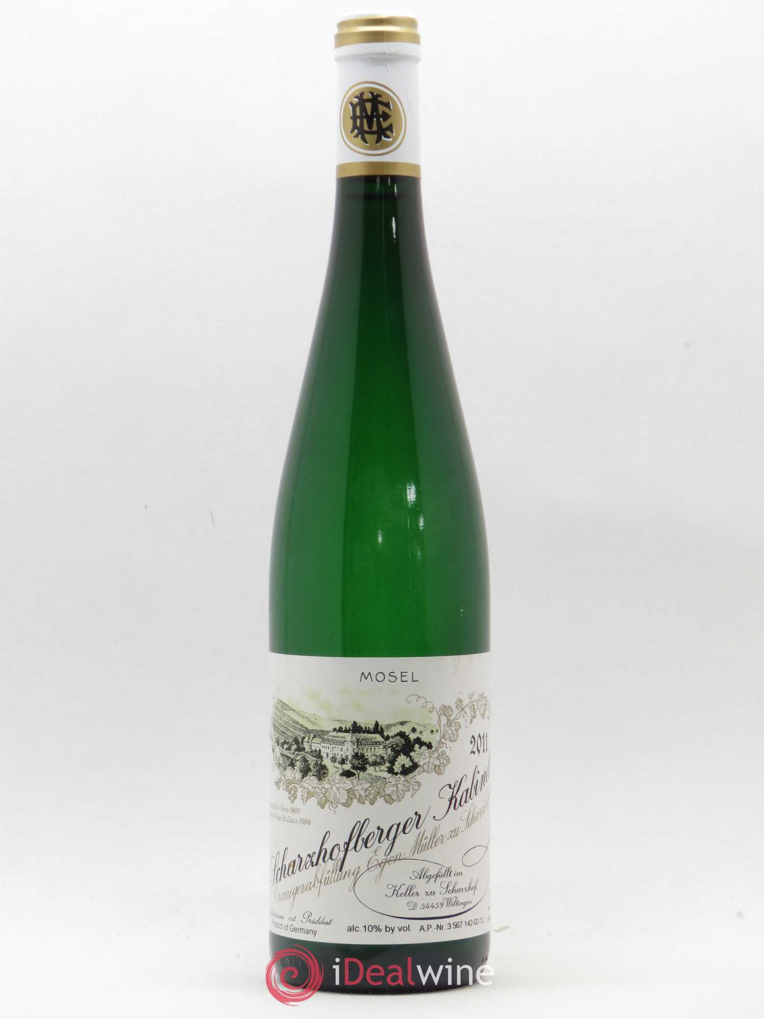 Riesling Scharzhofberger Kabinett Egon Muller 2011 - Lot de 1 bouteille - 0