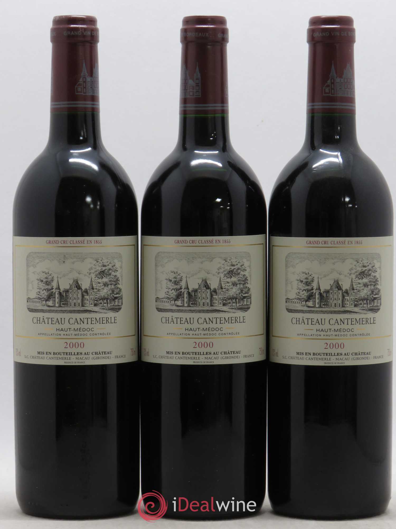 Château Cantemerle 5ème Grand Cru Classé 2000 - Lot de 12 bouteilles - 4