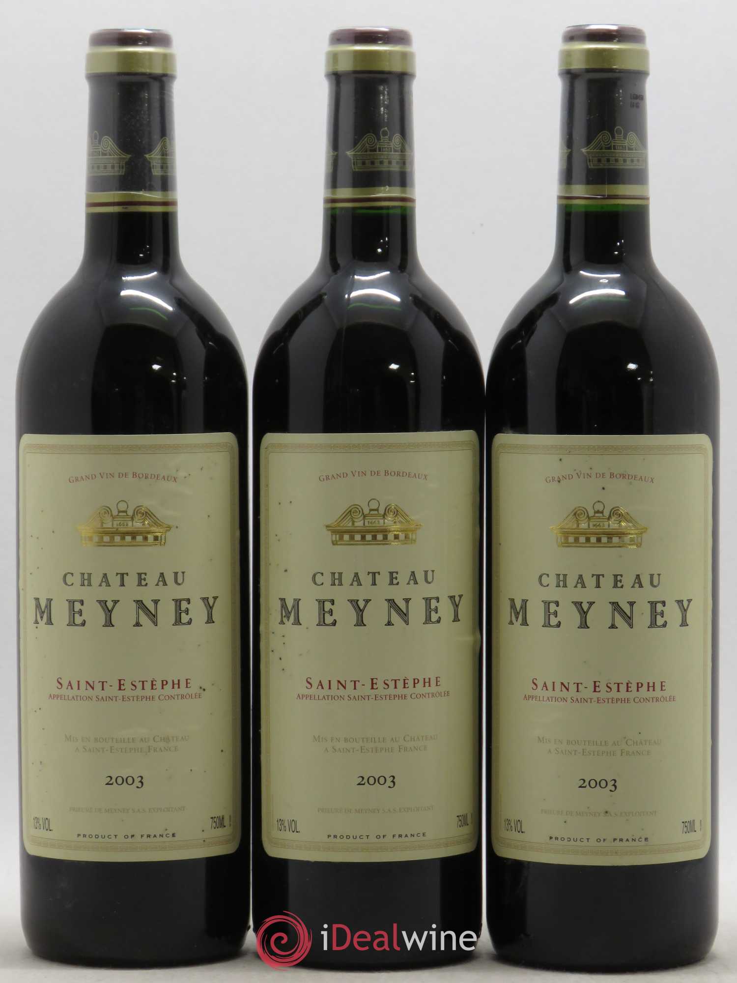 Château Meyney 2003 - Lot de 12 bouteilles - 2