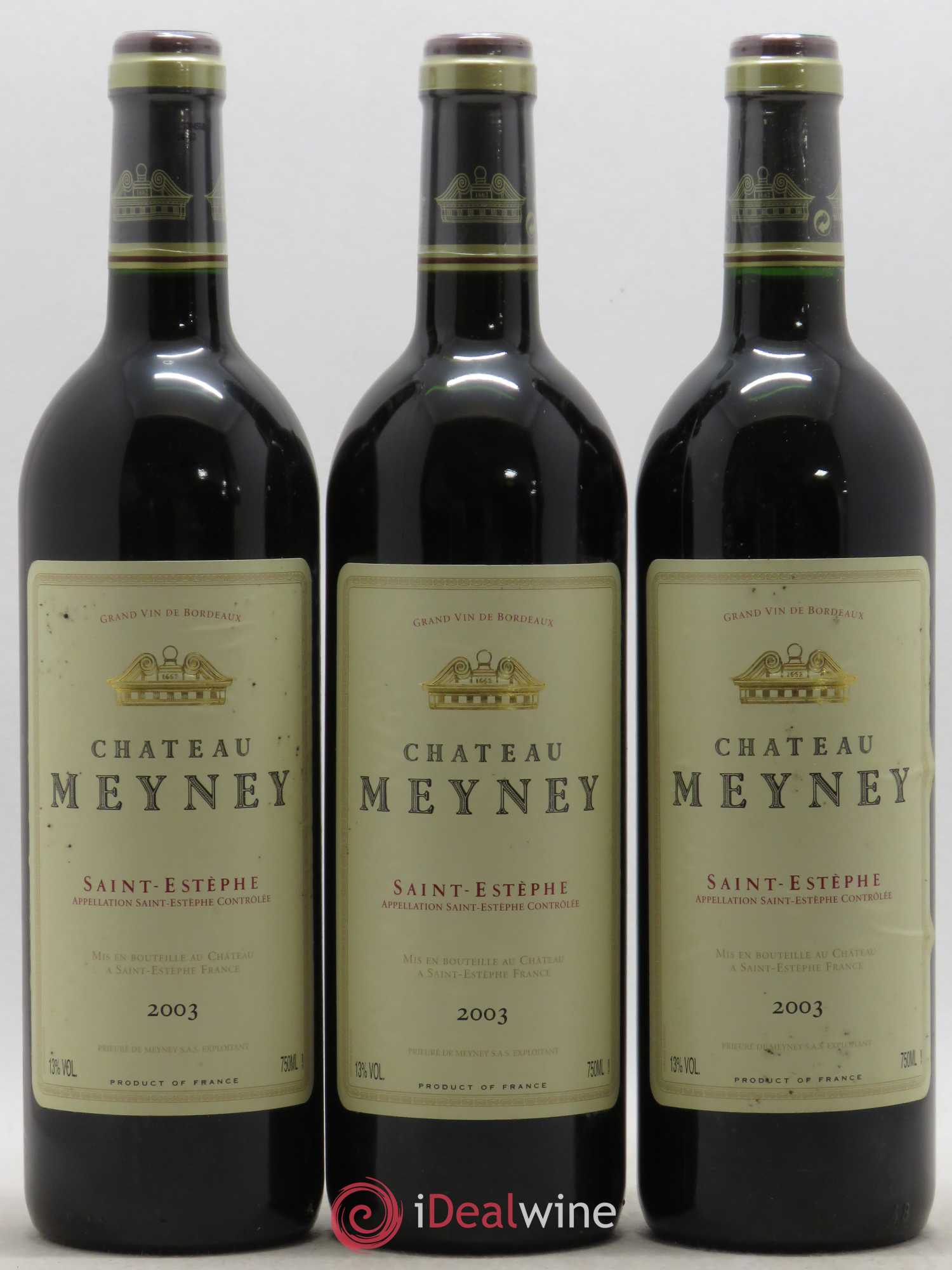 Château Meyney 2003 - Lot de 12 bouteilles - 3