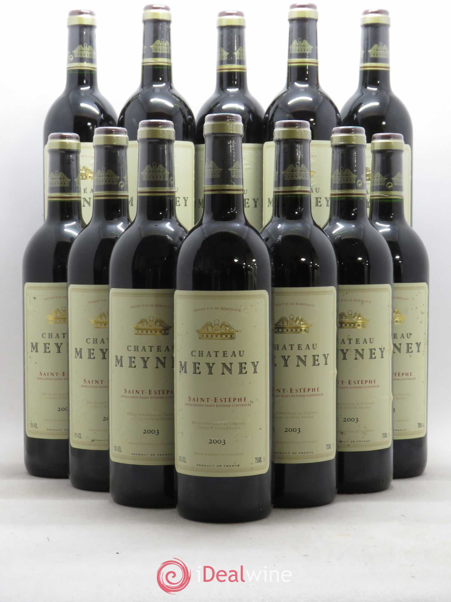 Château Meyney 2003 - Lot de 12 bouteilles - 0