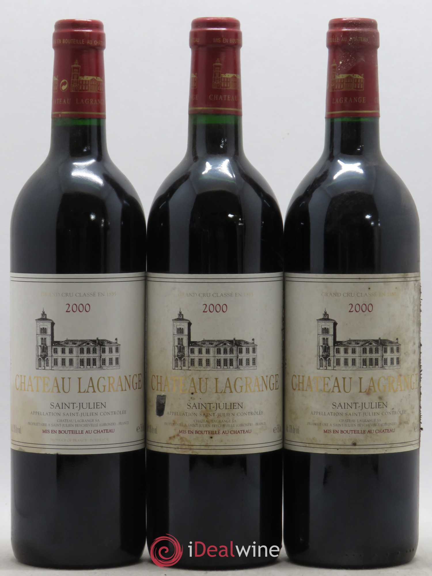 Château Lagrange à Pomerol 2000 - Lot de 12 bouteilles - 2