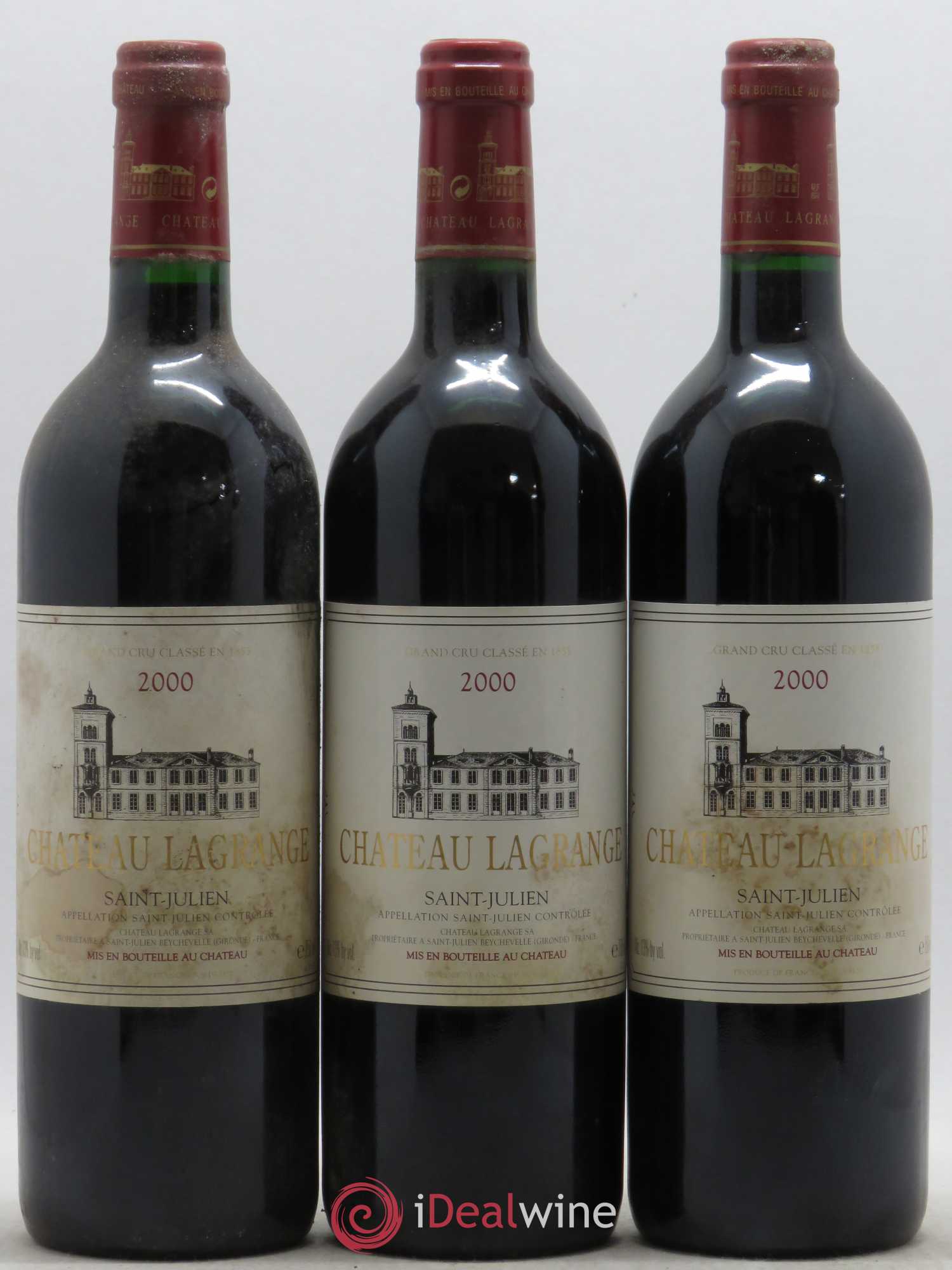 Château Lagrange à Pomerol 2000 - Lot de 12 bouteilles - 3