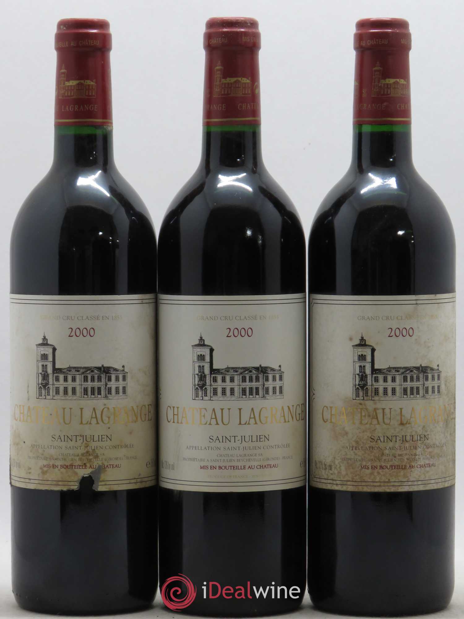 Château Lagrange à Pomerol 2000 - Lot de 12 bouteilles - 4
