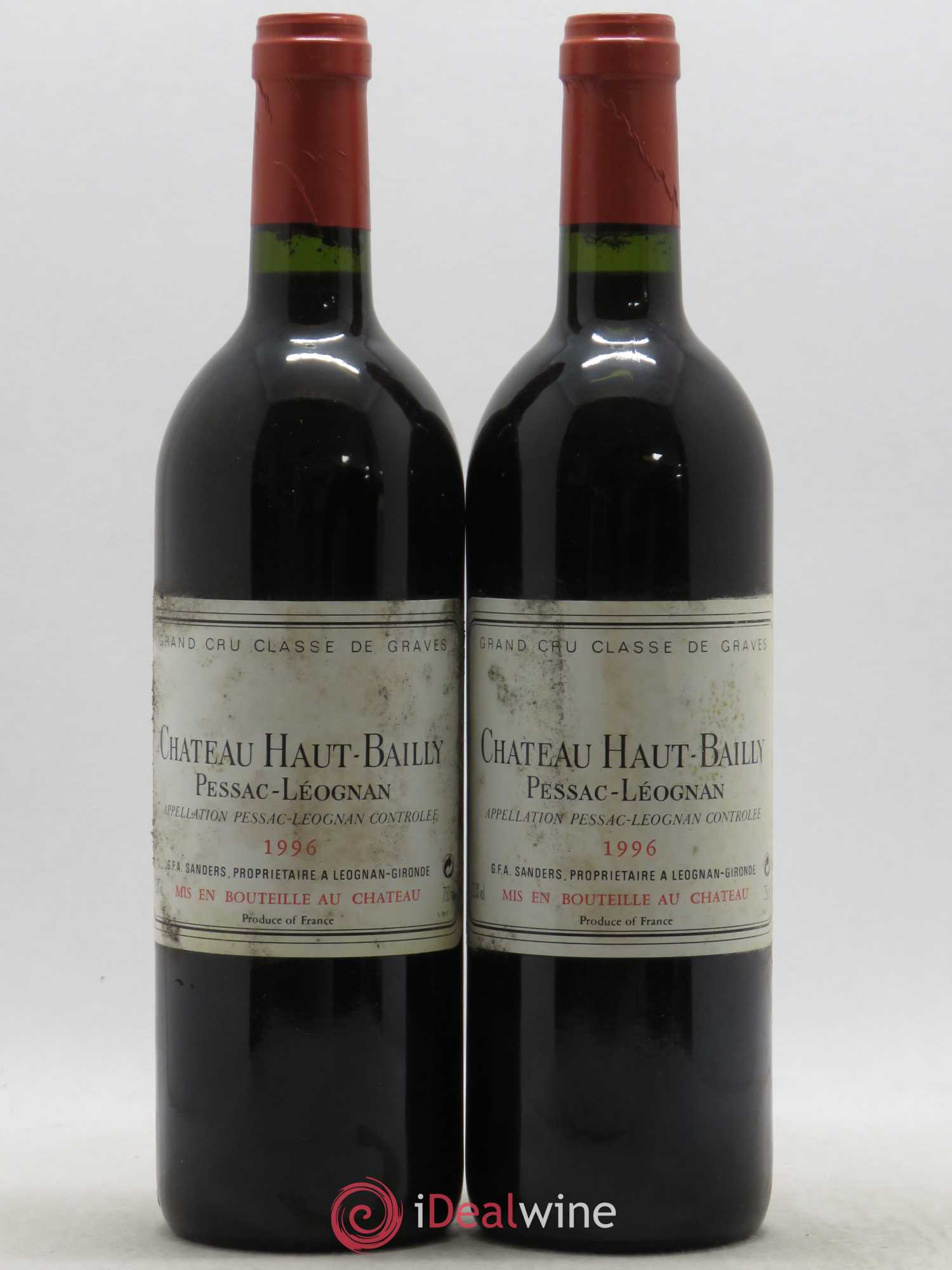 Château Haut-Bailly Cru Classé de Graves 1996 - Lot de 11 bouteilles - 4