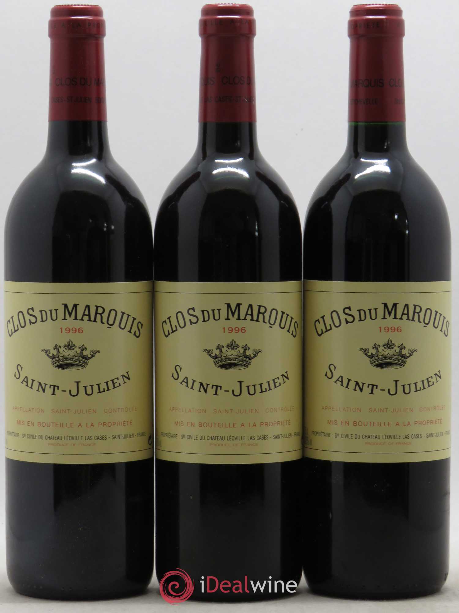 Clos du Marquis 1996 - Lot de 12 bouteilles - 4