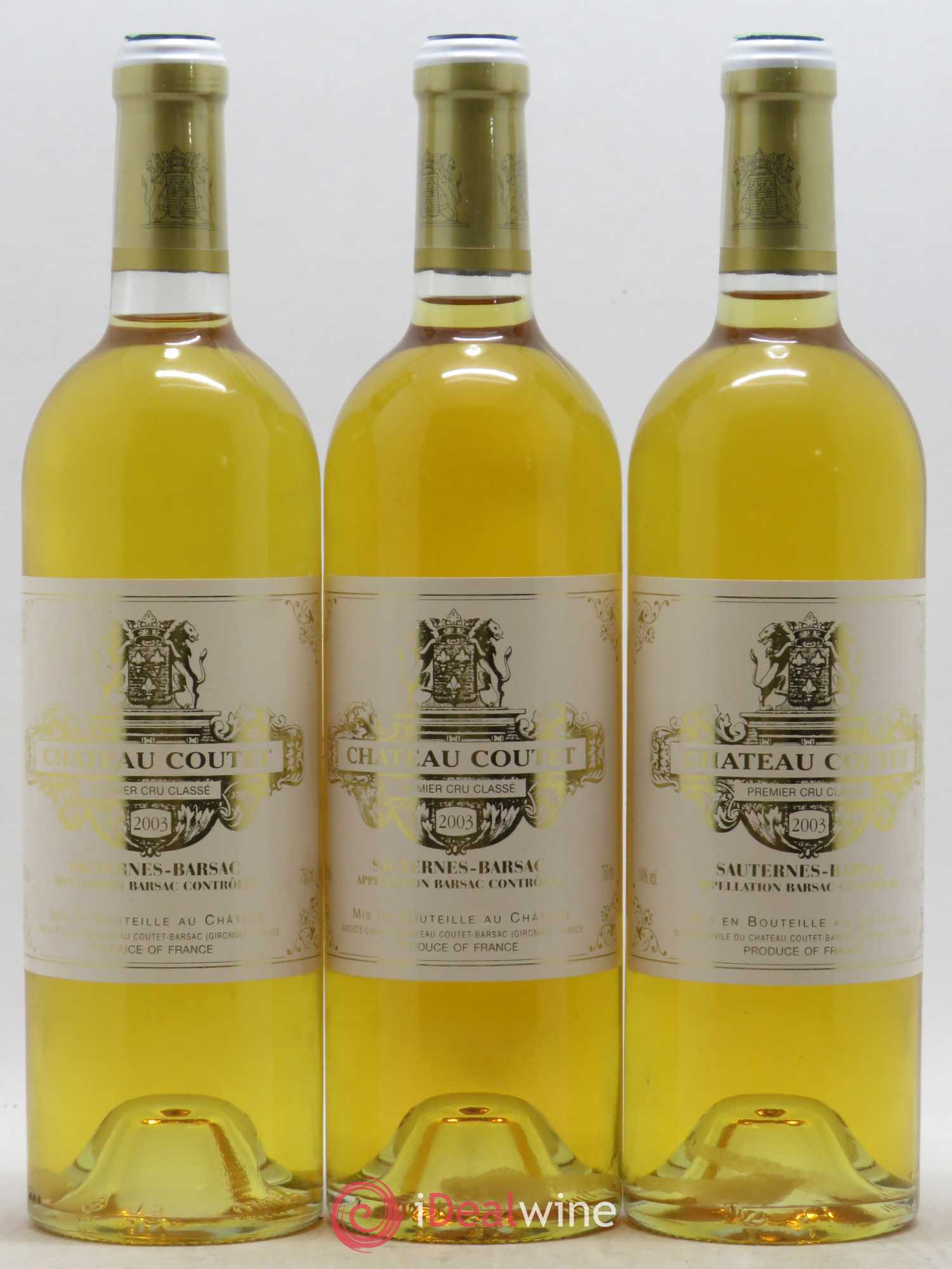 Château Coutet 1er Grand Cru Classé 2003 - Lotto di 12 bottiglie - 4
