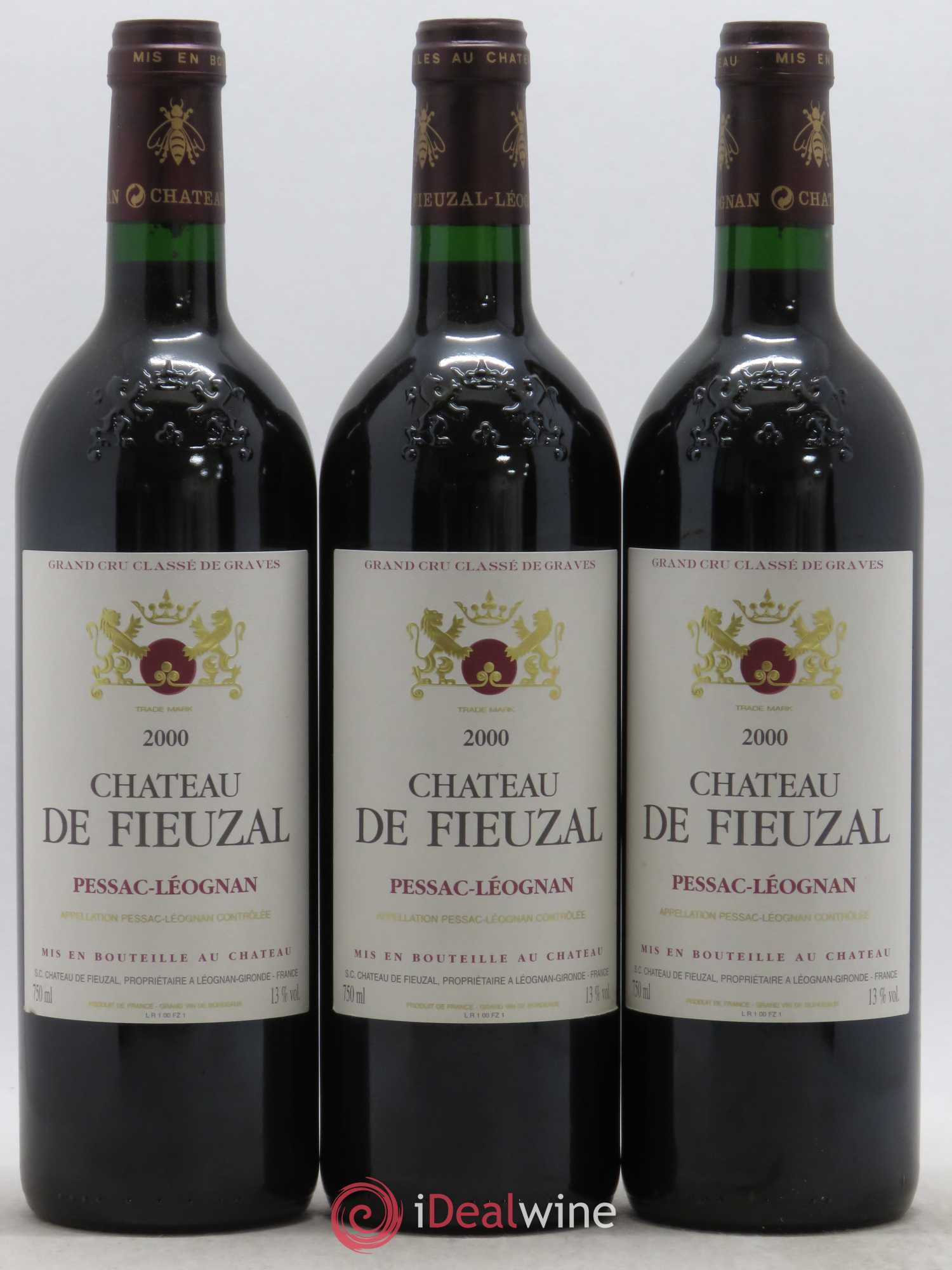 Château de Fieuzal Cru Classé de Graves 2000 - Lot de 12 bouteilles - 4