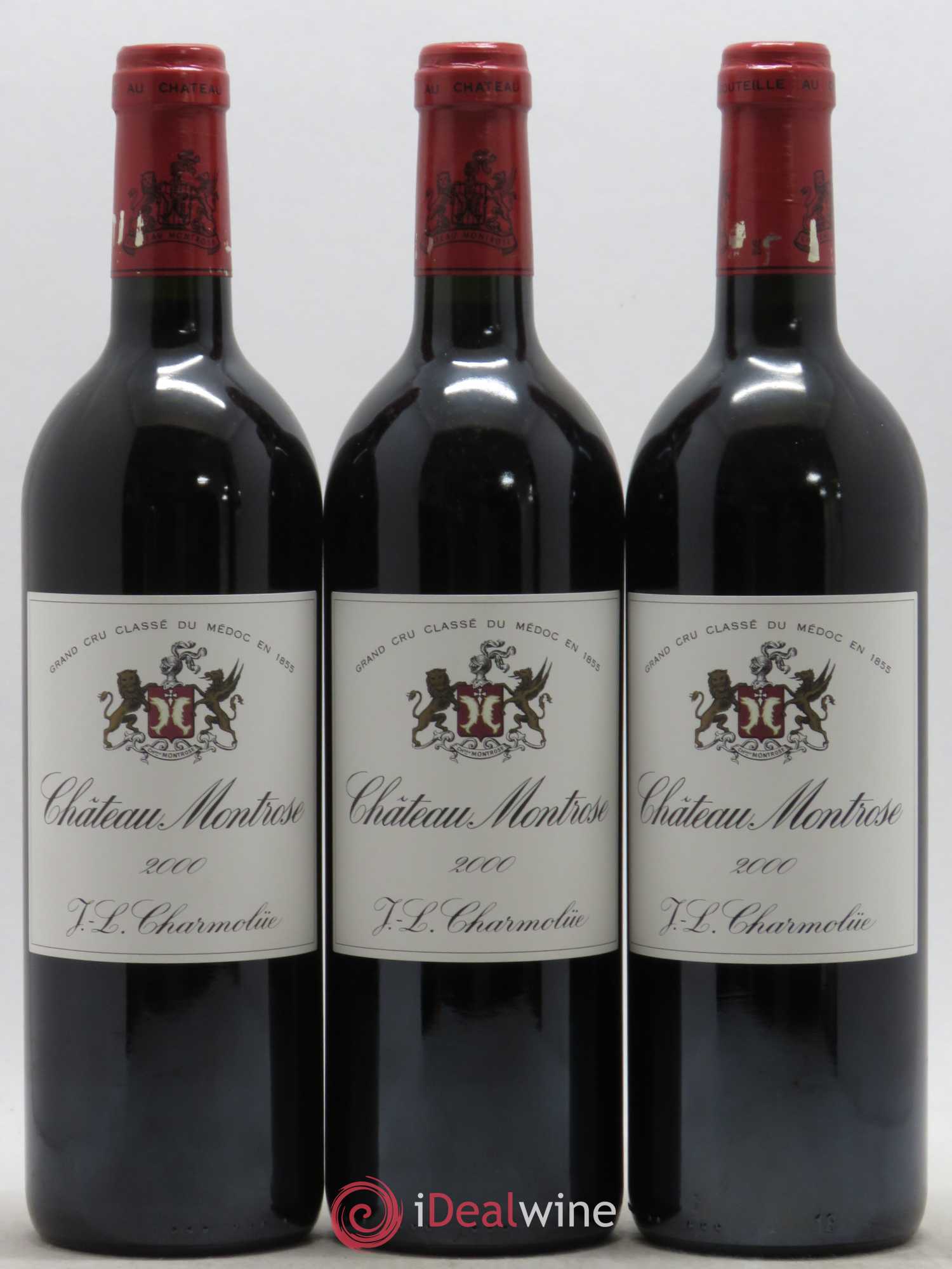 Château Montrose 2ème Grand Cru Classé 2000 - Lot de 12 bouteilles - 1