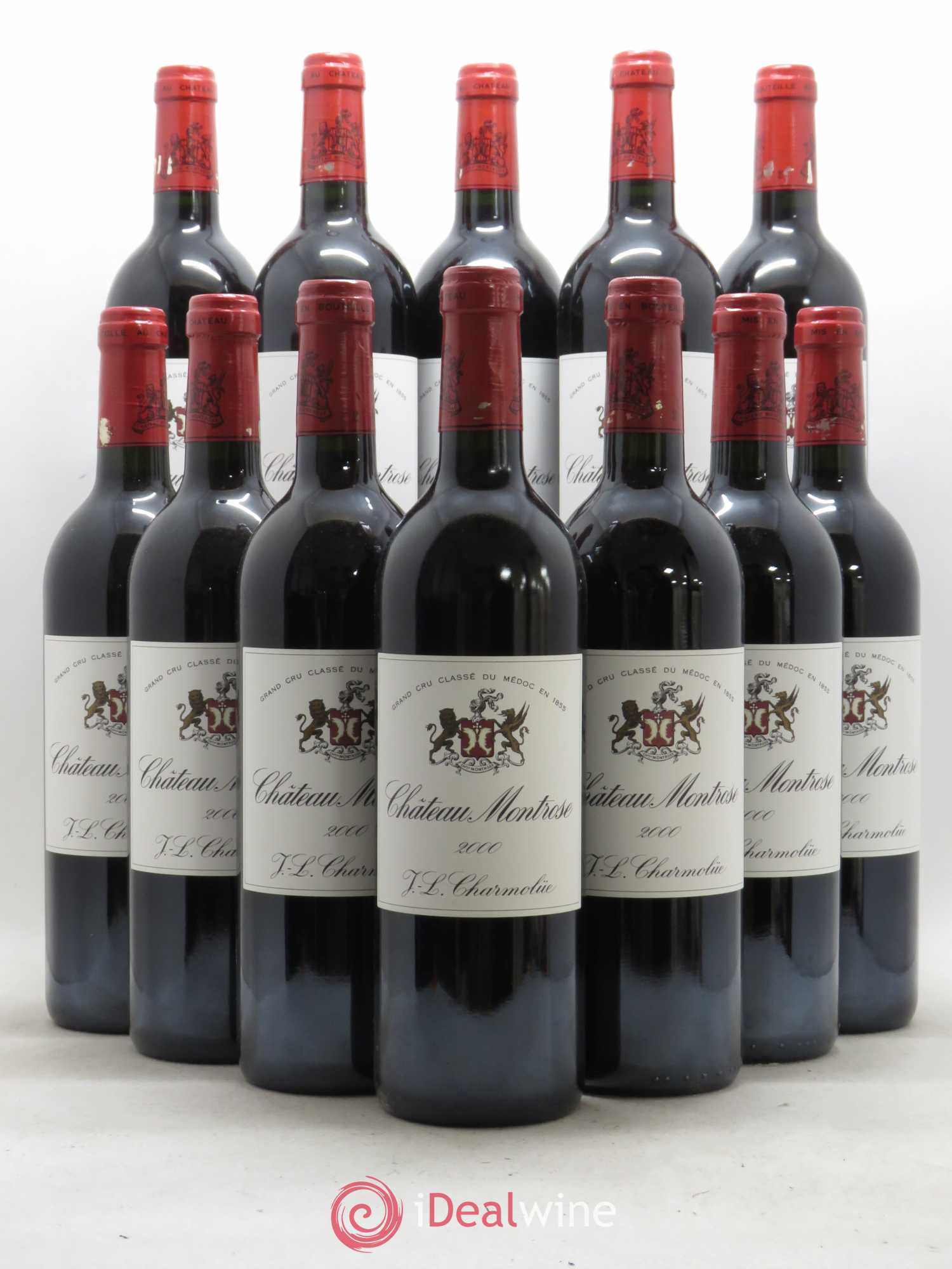Château Montrose 2ème Grand Cru Classé 2000 - Lot de 12 bouteilles - 0
