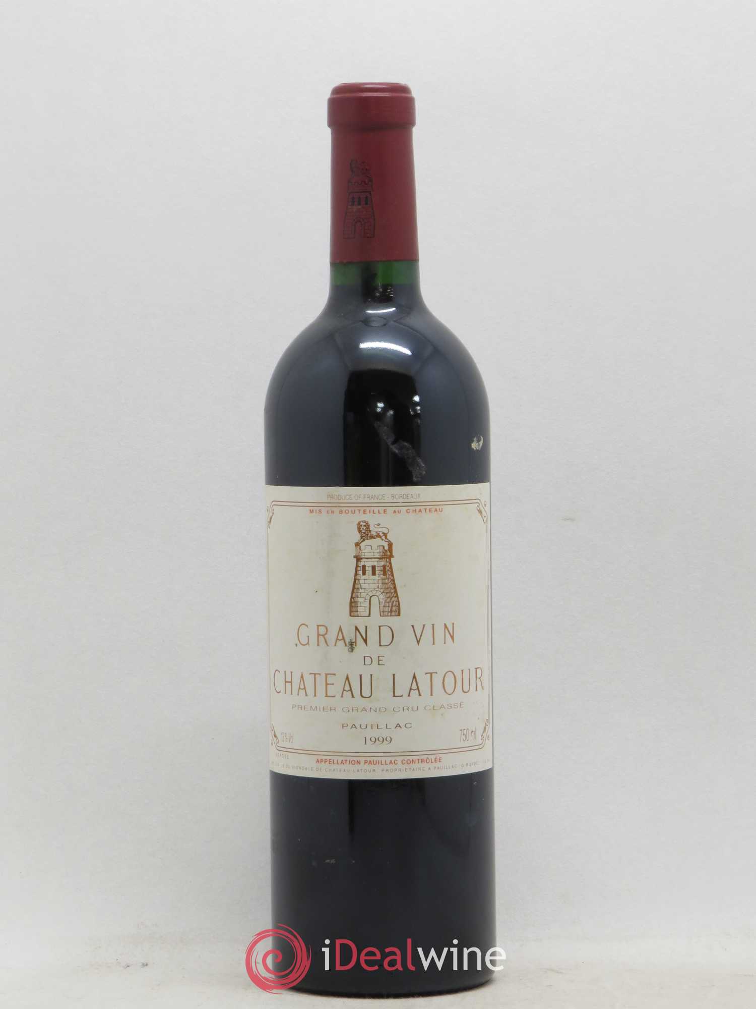 Château Latour 1er Grand Cru Classé 1999 - Lot de 1 bouteille - 0