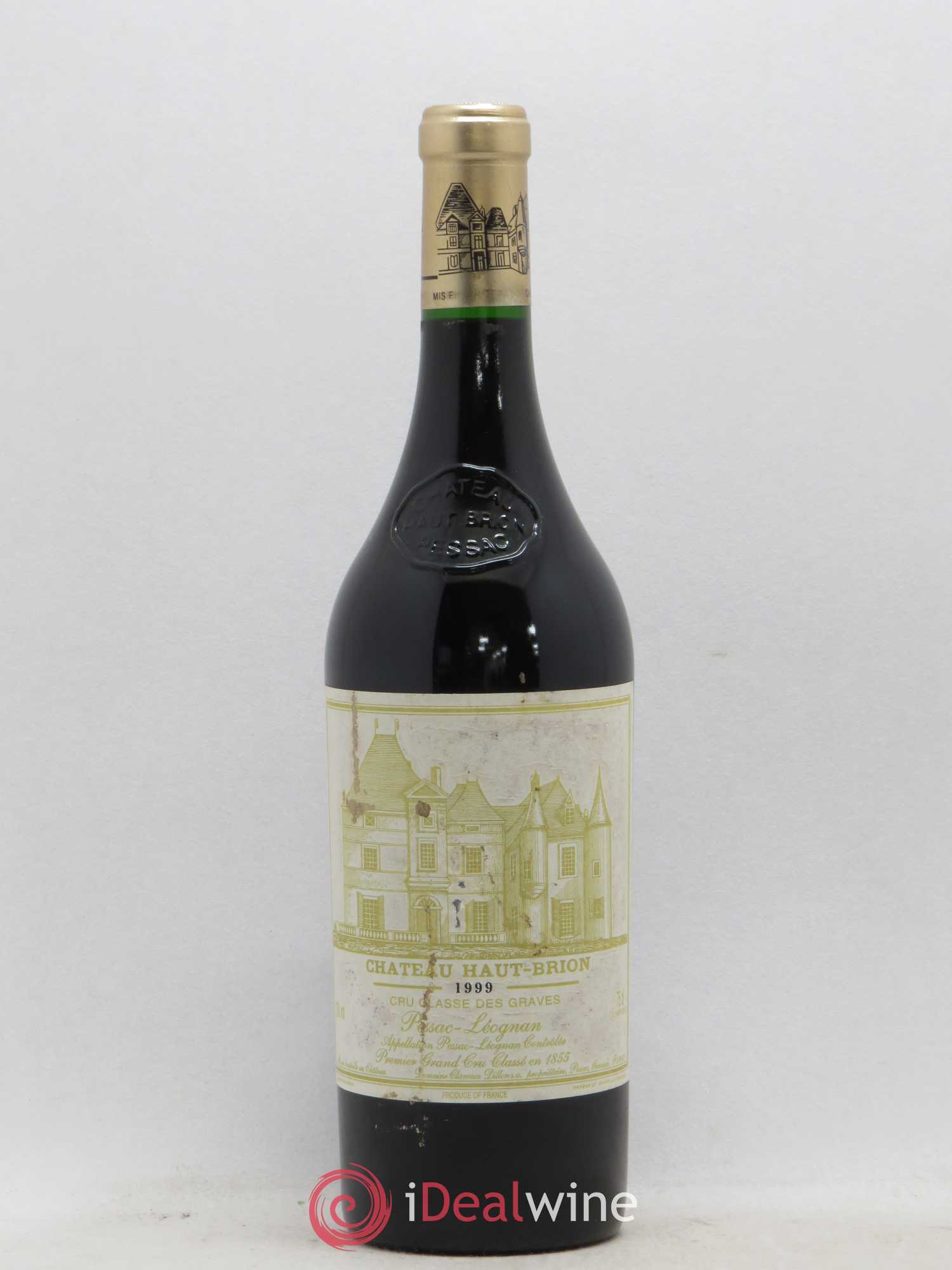Château Haut Brion 1er Grand Cru Classé 1999 - Lot de 1 bouteille - 0
