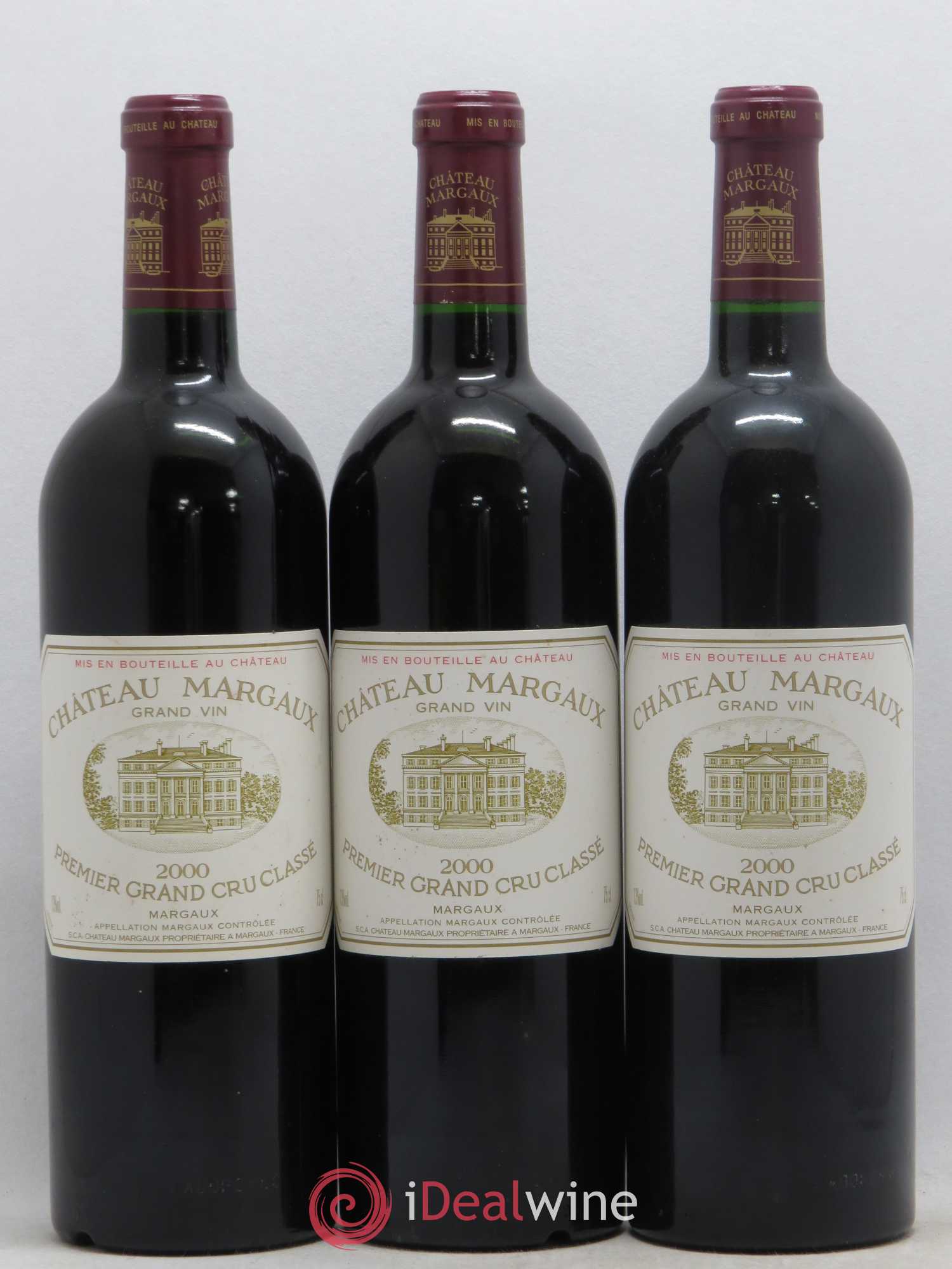 Château Margaux 1er Grand Cru Classé 2000 - Lot de 6 bouteilles - 2