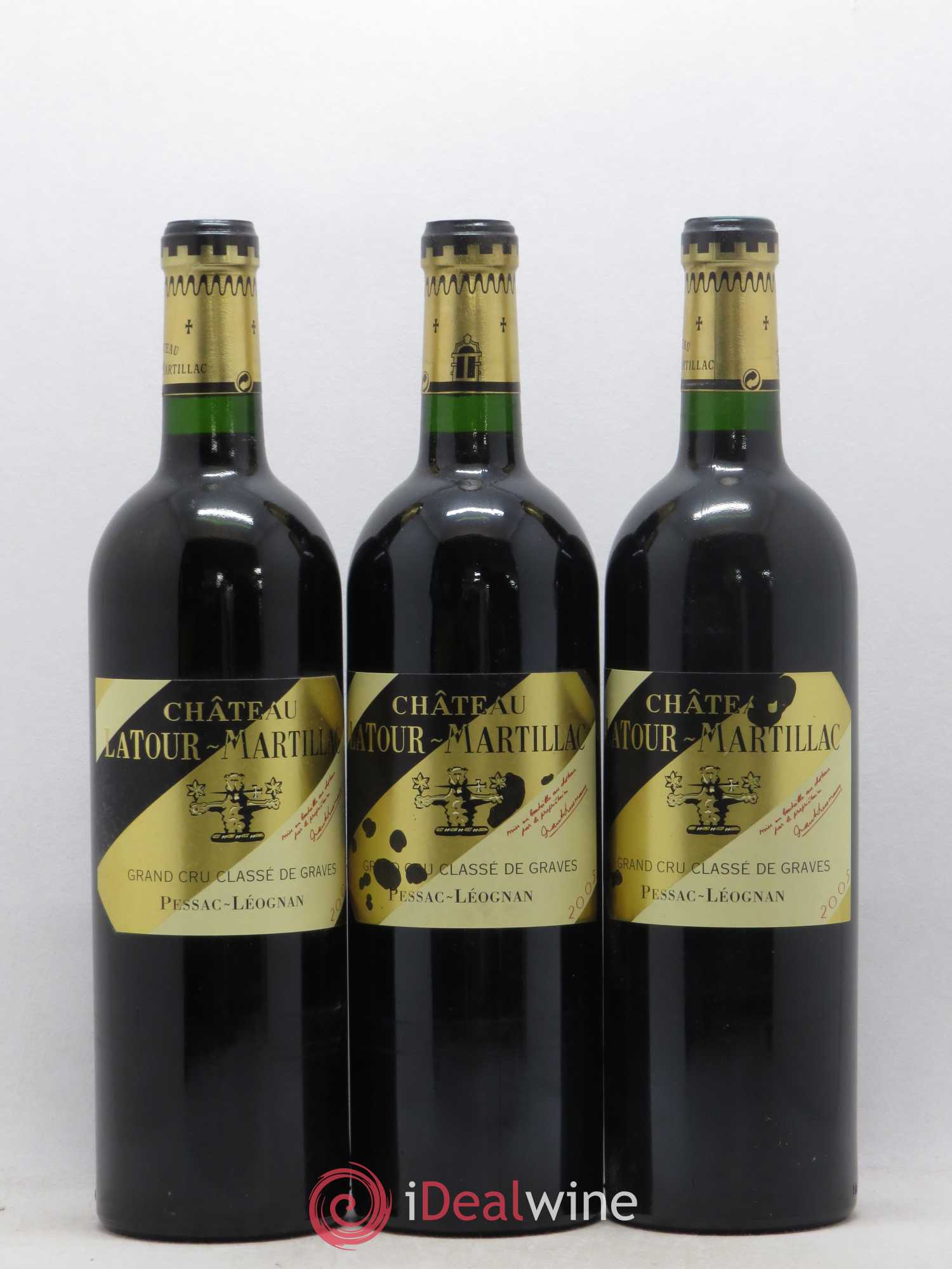 Château Latour-Martillac Cru Classé de Graves 2005 - Lot de 12 bouteilles - 2