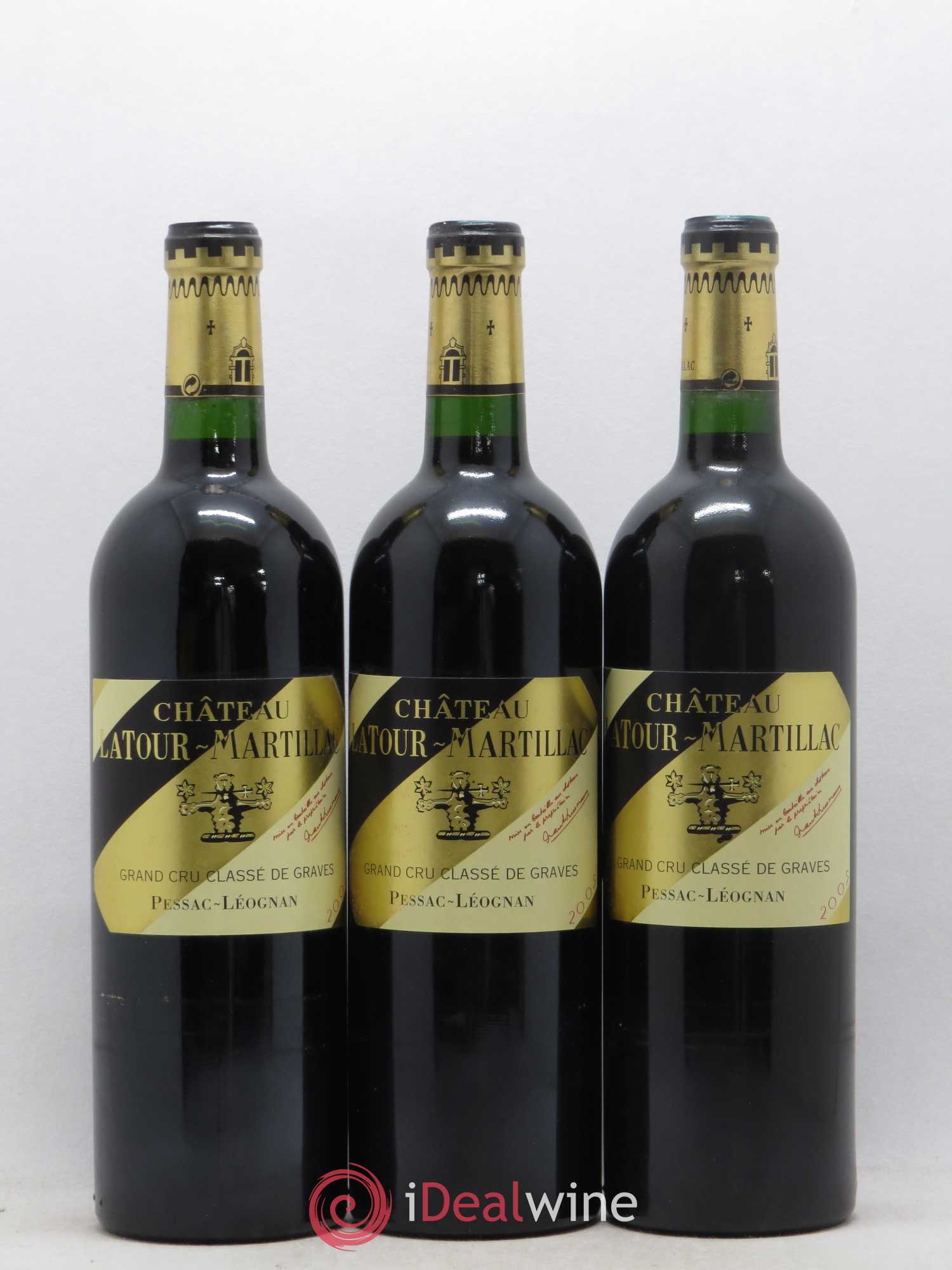 Château Latour-Martillac Cru Classé de Graves 2005 - Lot de 12 bouteilles - 3