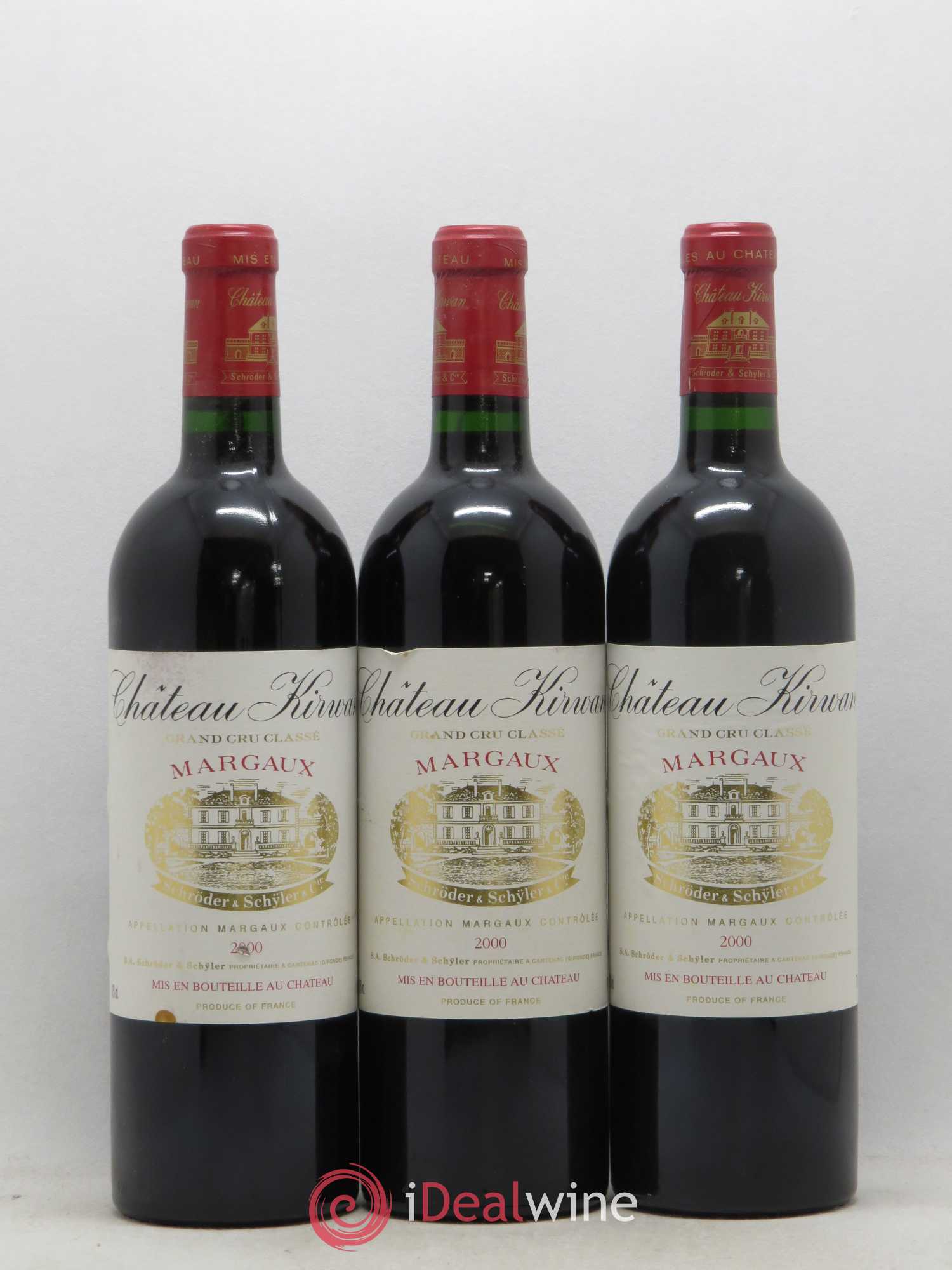 Château Kirwan 3ème Grand Cru Classé 2000 - Lot de 12 bouteilles - 4