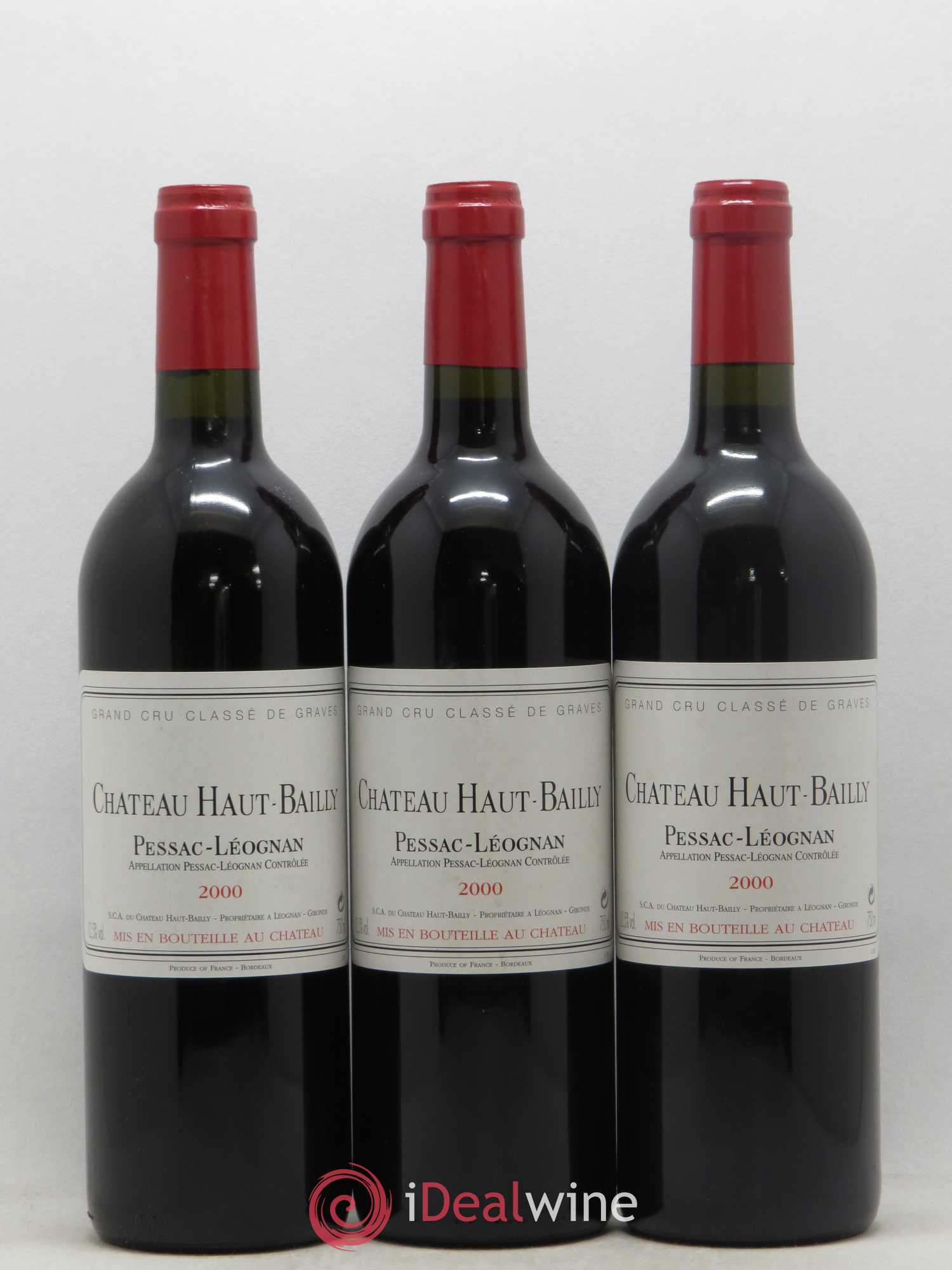 Château Haut-Bailly Cru Classé de Graves 2000 - Lot de 12 bouteilles - 3