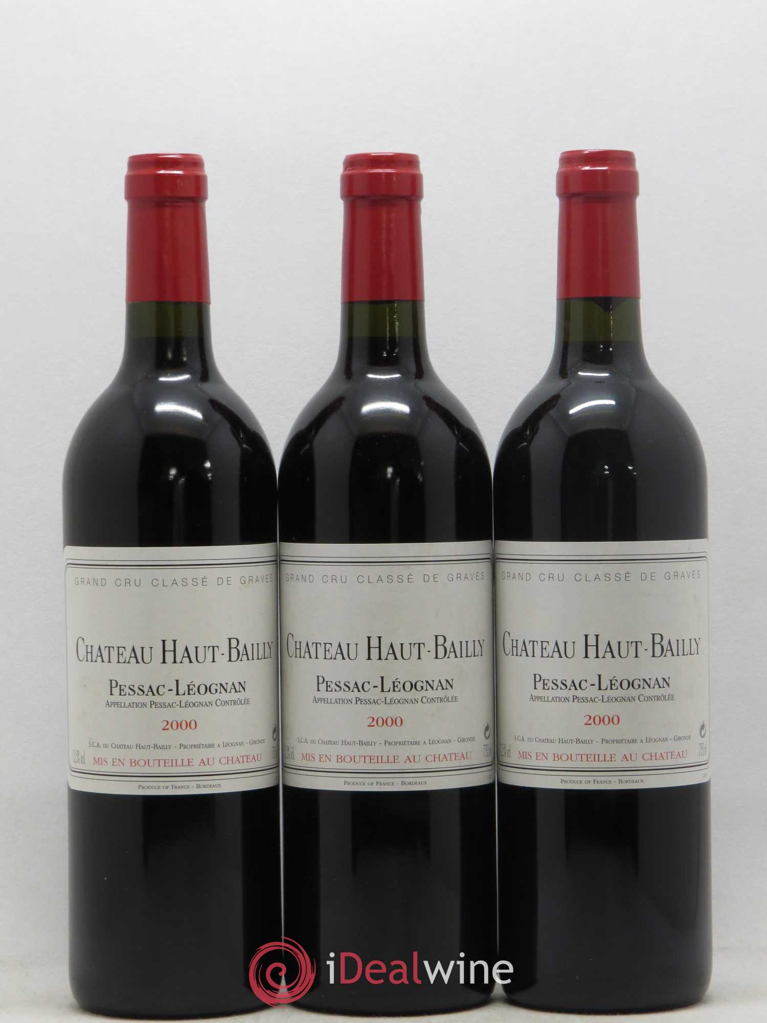 Château Haut-Bailly Cru Classé de Graves 2000 - Lot de 12 bouteilles - 4