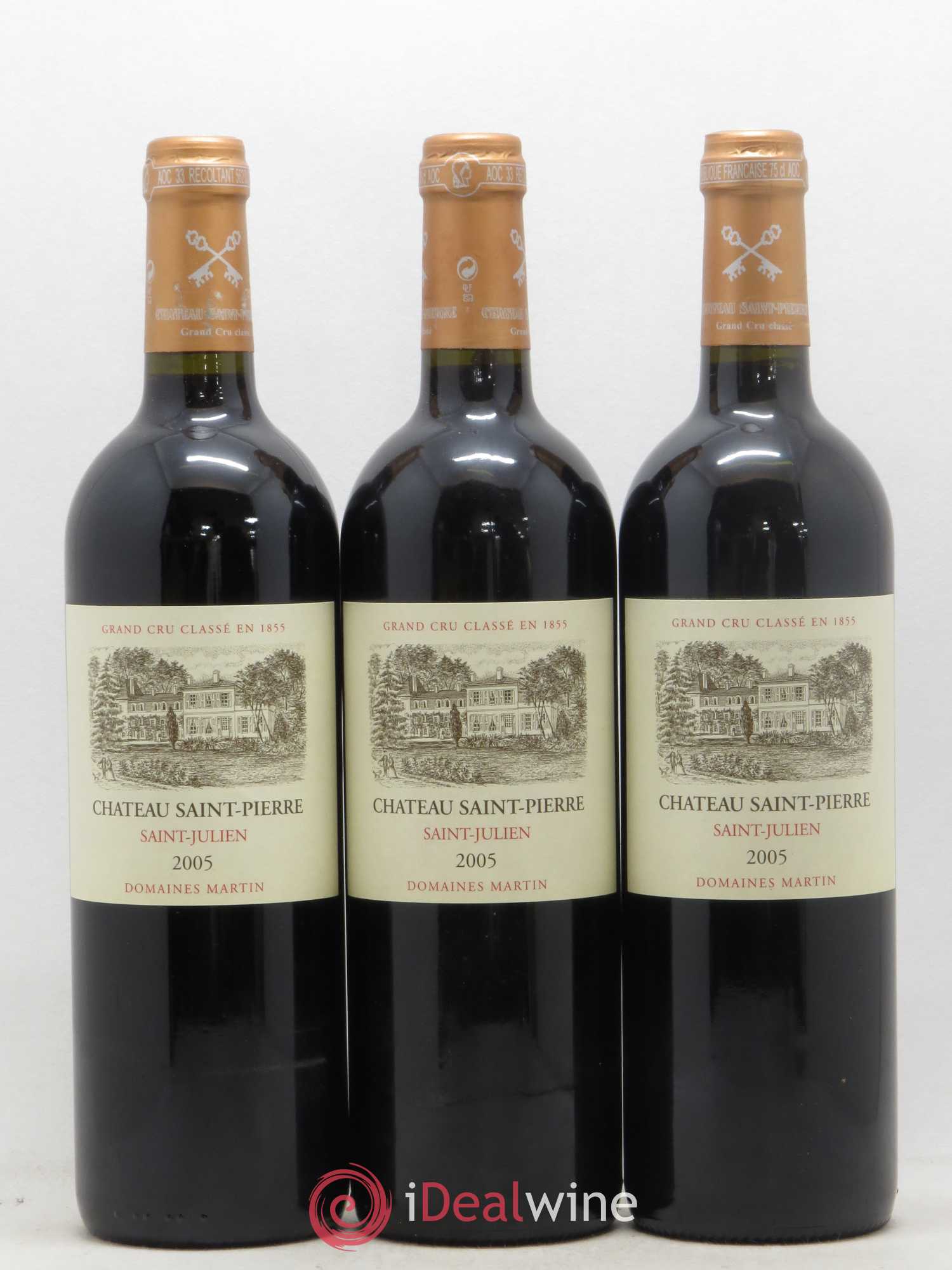 Château Saint-Pierre 4ème Grand Cru Classé 2005 - Lot de 12 bouteilles - 3