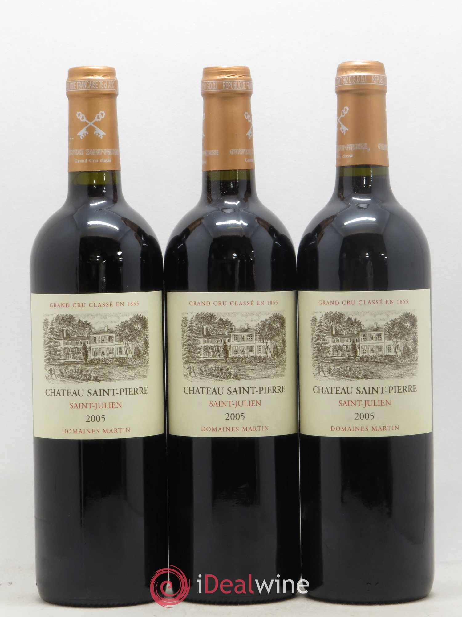Château Saint-Pierre 4ème Grand Cru Classé 2005 - Lot de 12 bouteilles - 4