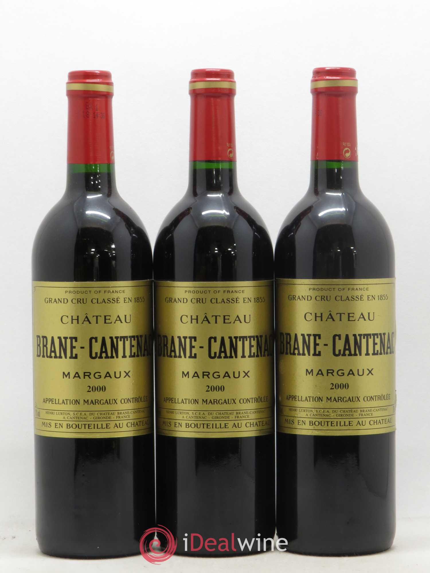 Château Brane Cantenac 2ème Grand Cru Classé 2000 - Lotto di 12 bottiglie - 4