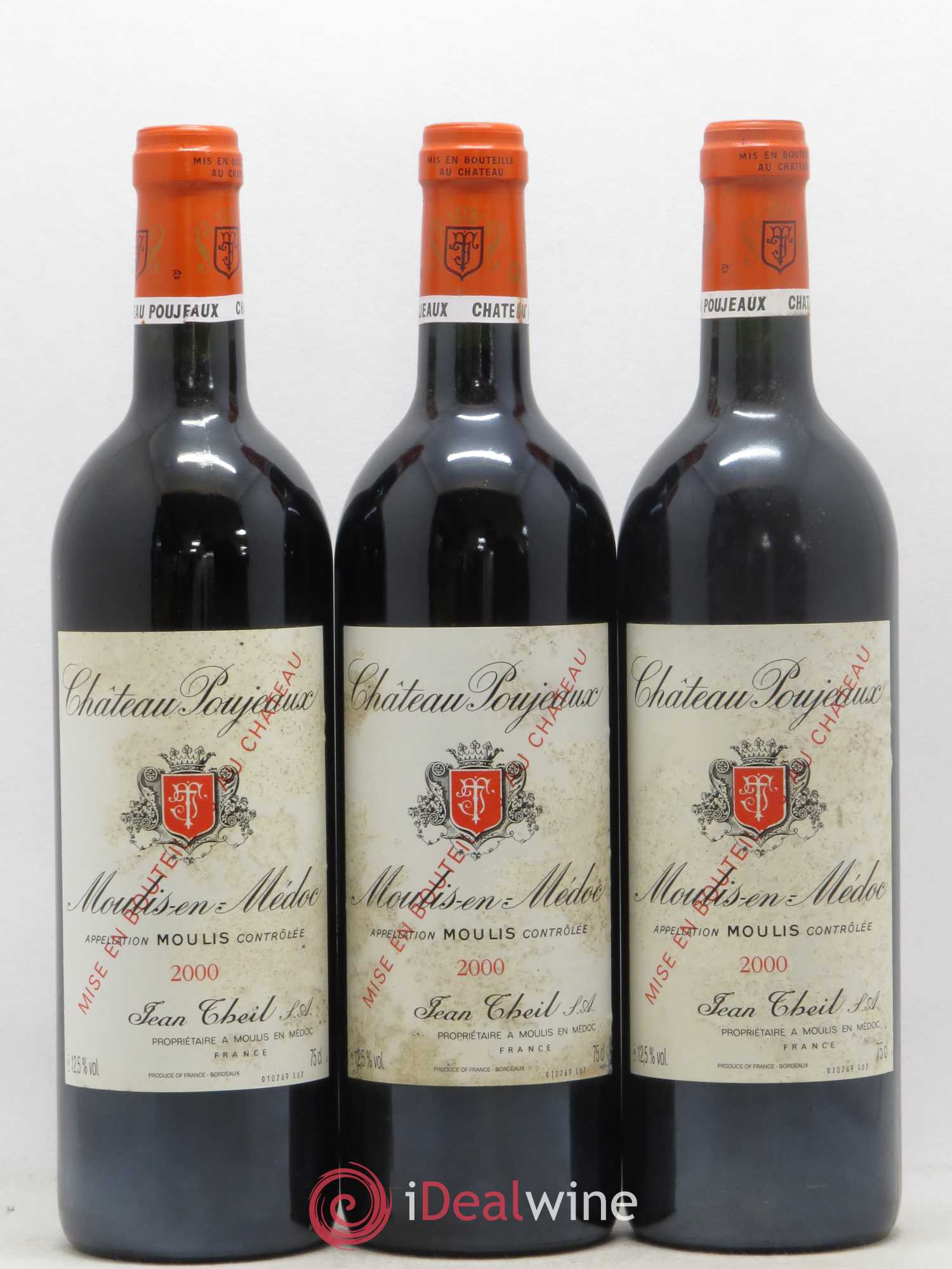 Château Poujeaux 2000 - Lot de 12 bouteilles - 3