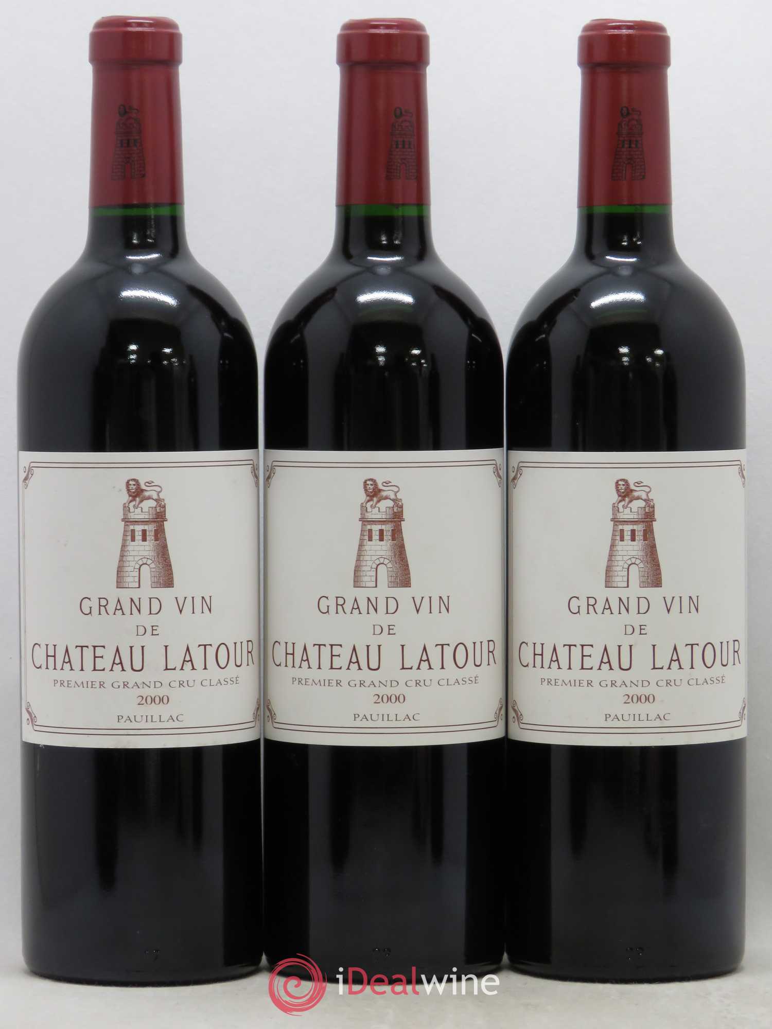 Château Latour 1er Grand Cru Classé 2000 - Lot de 6 bouteilles - 1