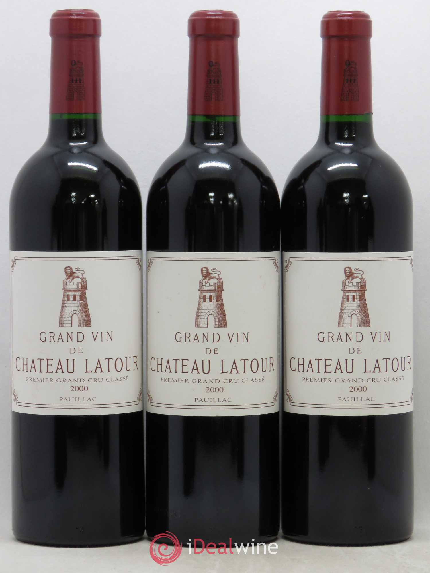 Château Latour 1er Grand Cru Classé 2000 - Lot de 6 bouteilles - 3