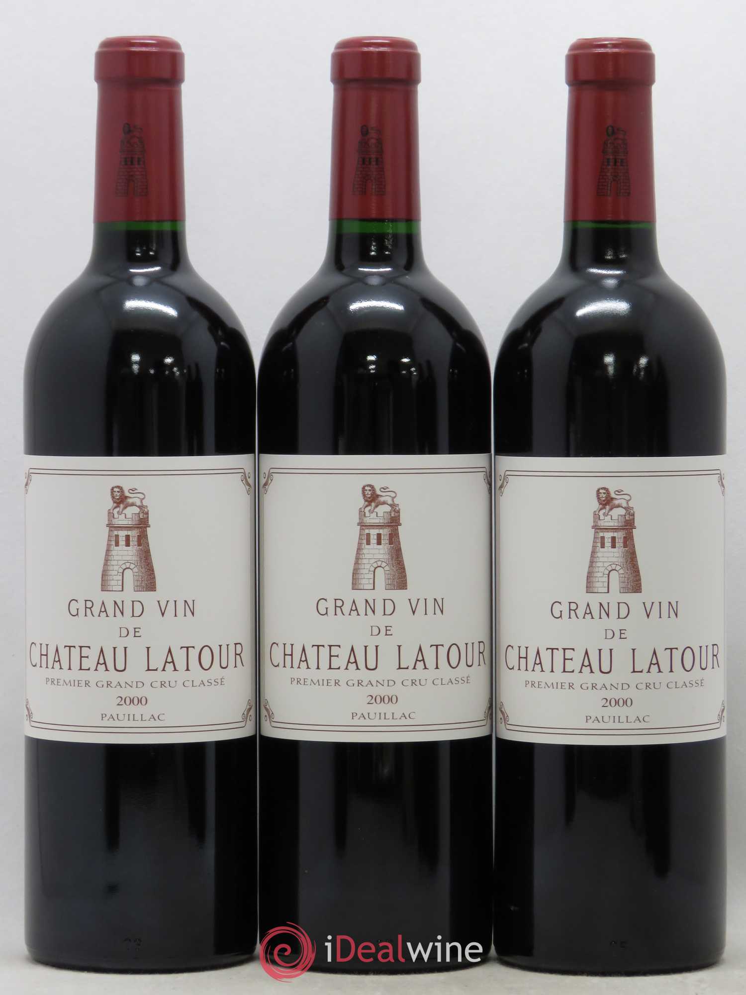 Château Latour 1er Grand Cru Classé 2000 - Lot de 6 bouteilles - 1