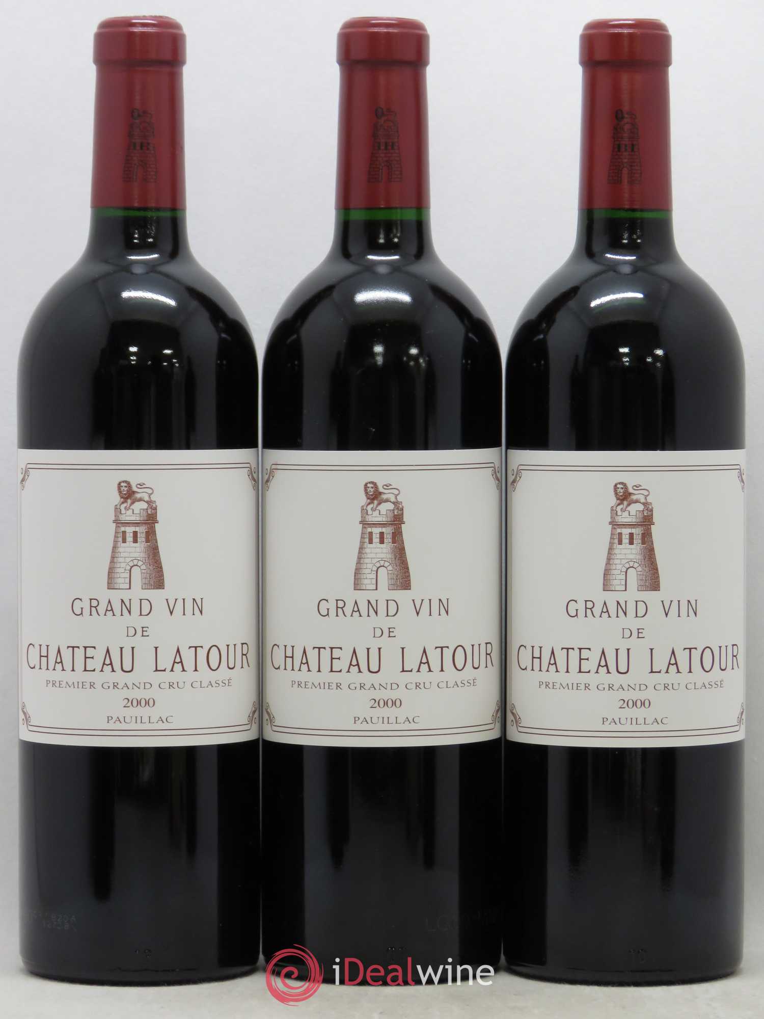 Château Latour 1er Grand Cru Classé 2000 - Lot de 6 bouteilles - 3