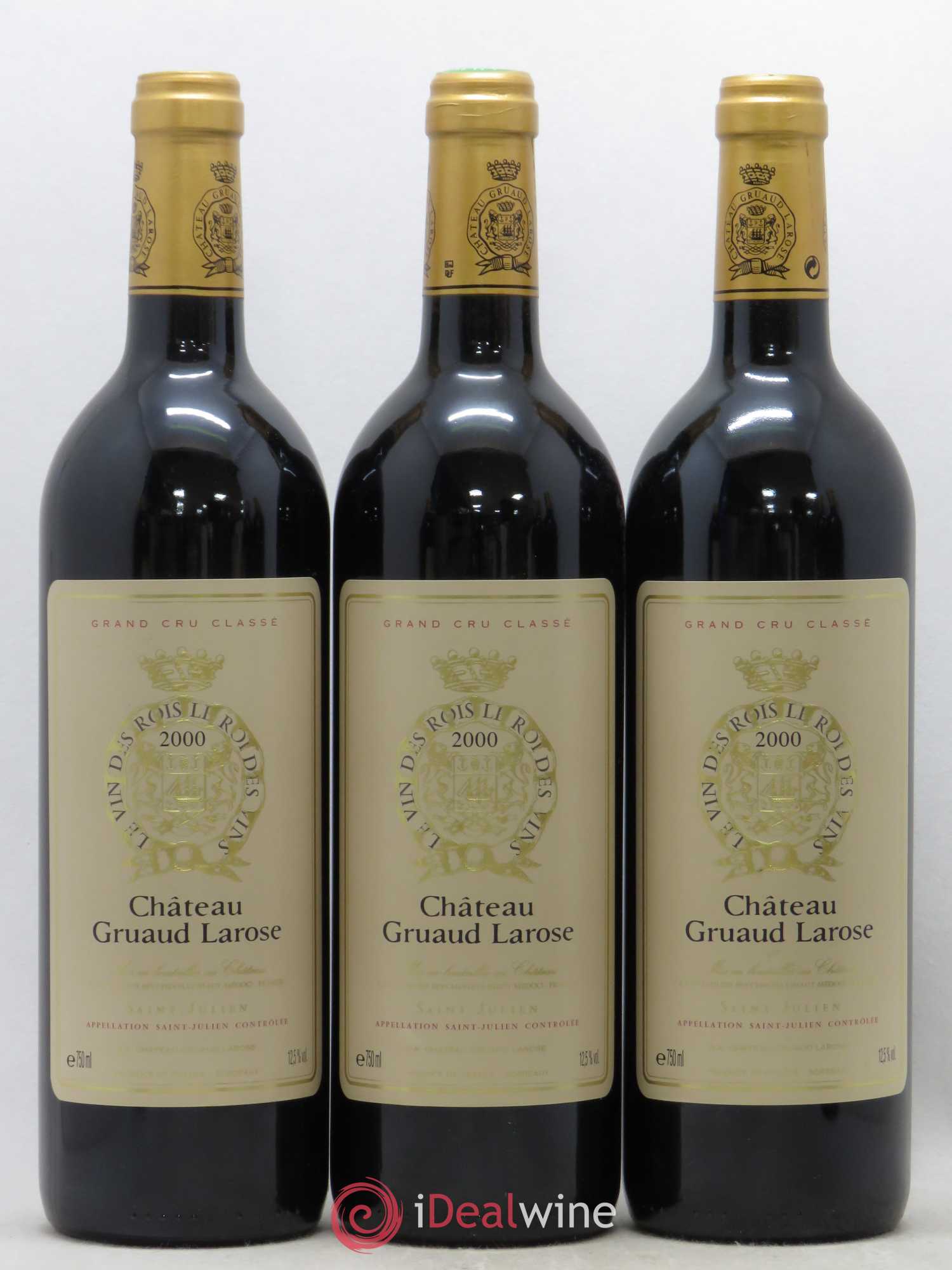 Château Gruaud Larose 2ème Grand Cru Classé 2000 - Lot de 6 bouteilles - 1