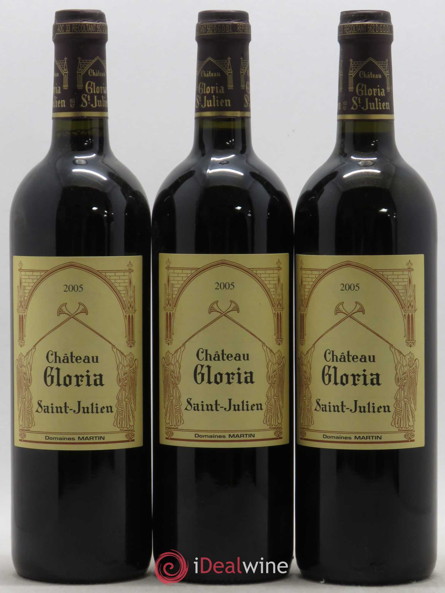 Château Gloria 2005 - Lot de 12 bouteilles - 1