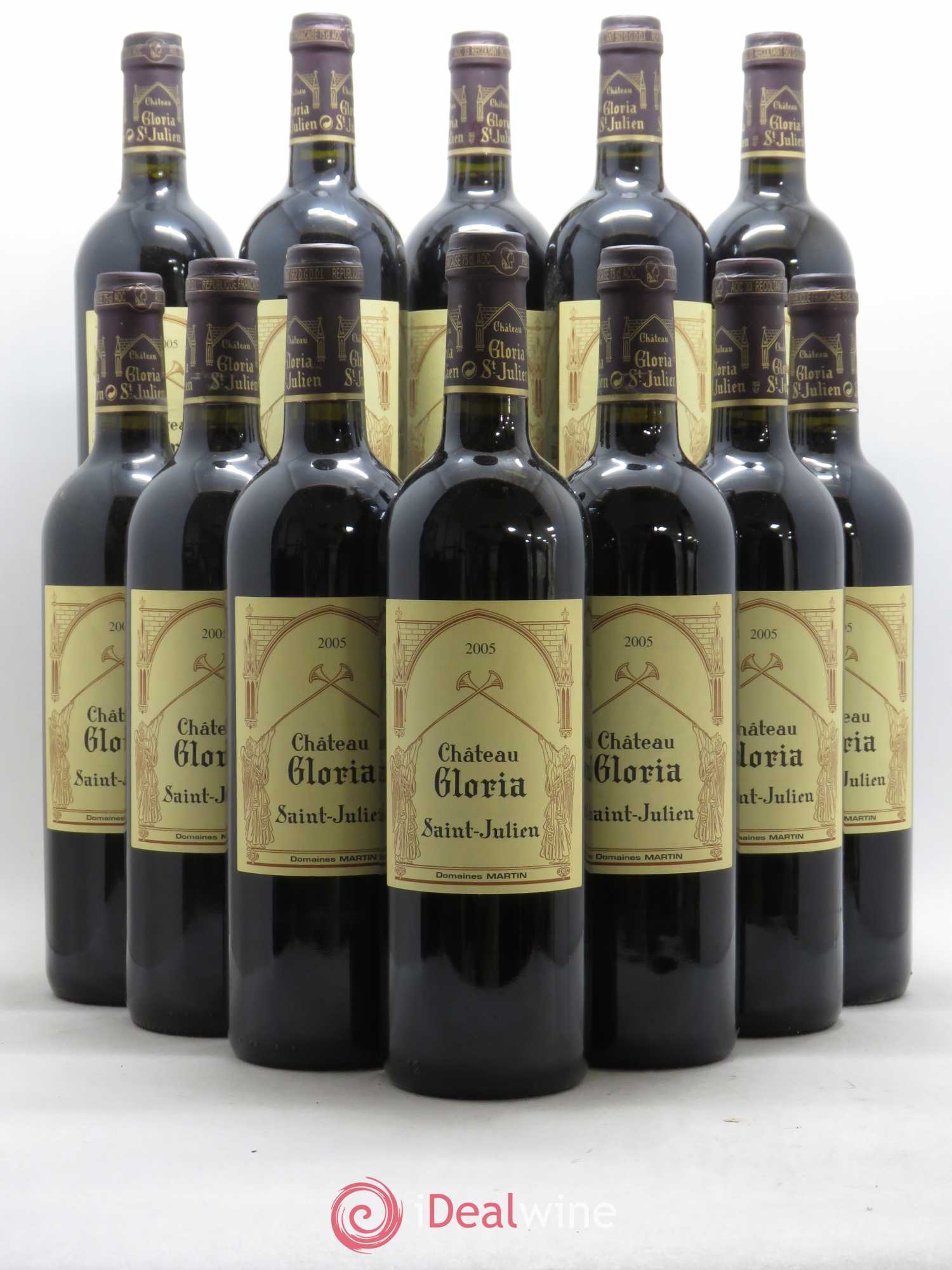 Château Gloria 2005 - Lot de 12 bouteilles - 0