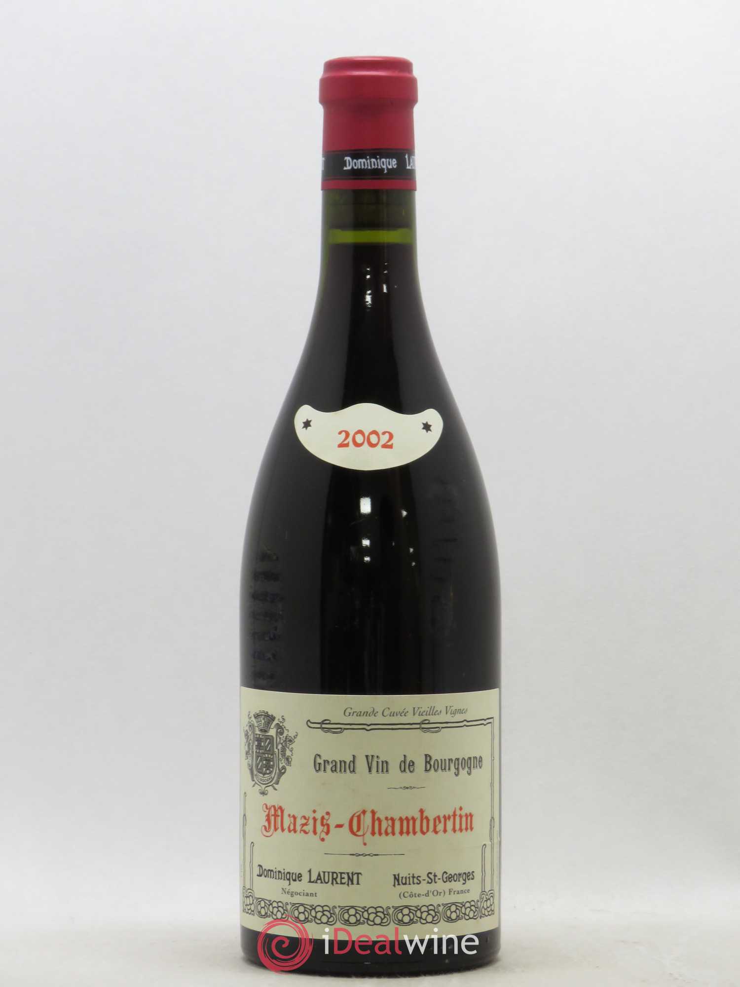 Mazis-Chambertin Grand Cru Dominique Laurent Vieilles vignes cuvée B 2002 - Posten von 1 Flasche - 0