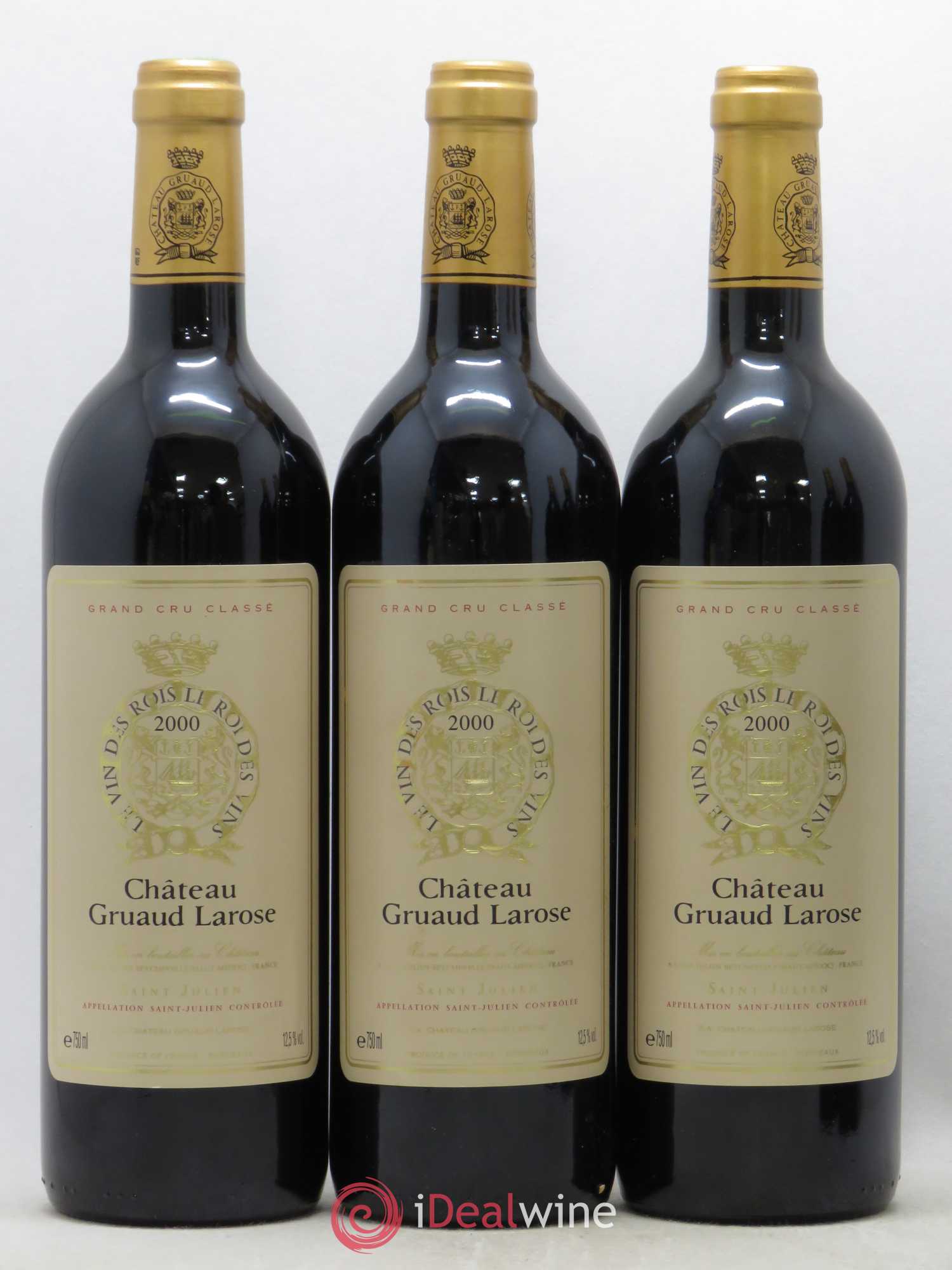 Château Gruaud Larose 2ème Grand Cru Classé 2000 - Lot de 6 bouteilles - 1