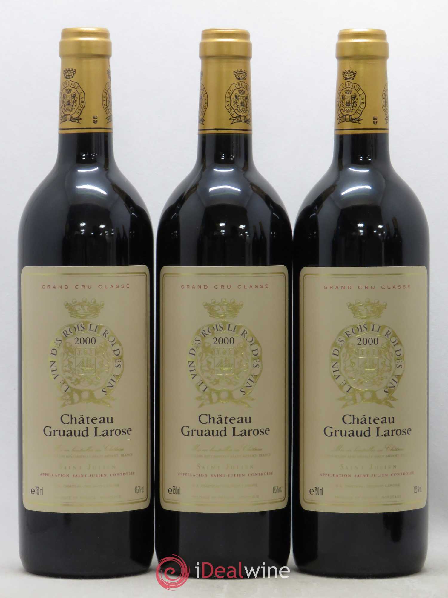 Château Gruaud Larose 2ème Grand Cru Classé 2000 - Lot de 6 bouteilles - 2