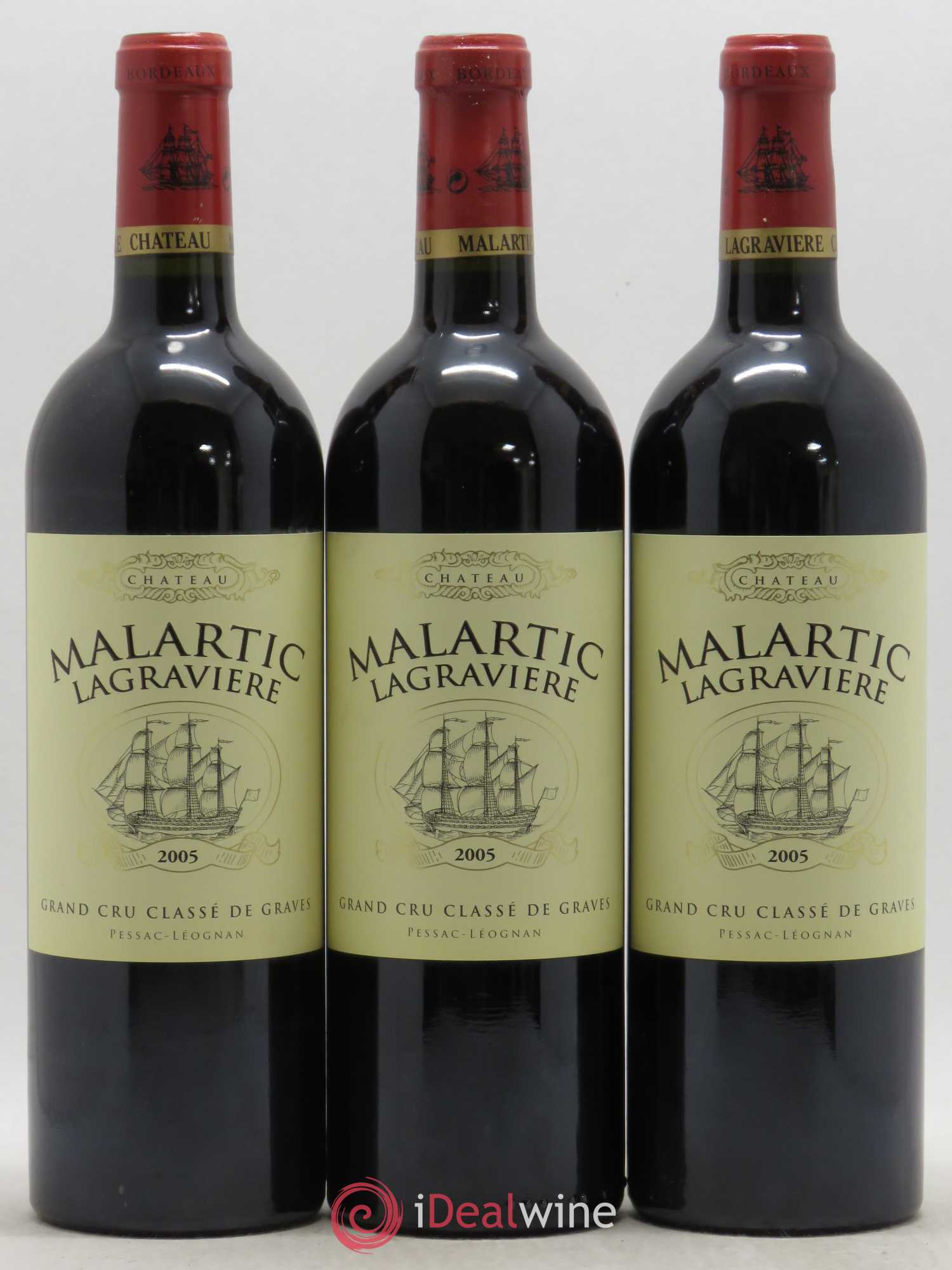Château Malartic-Lagravière Cru Classé de Graves 2005 - Lot de 12 bouteilles - 3