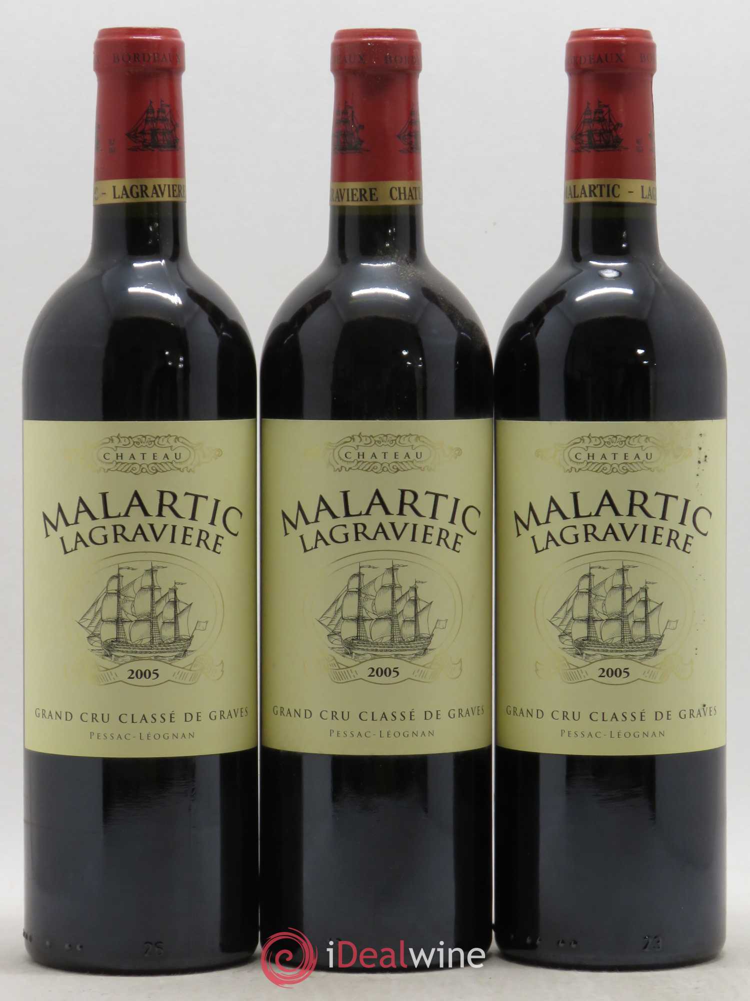 Château Malartic-Lagravière Cru Classé de Graves 2005 - Lot de 12 bouteilles - 4